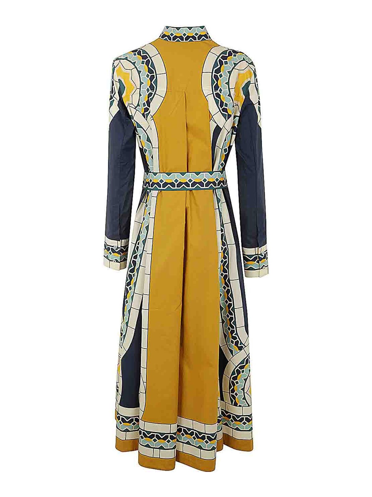 Shop La Doublej Sundowner Dress In Multicolour