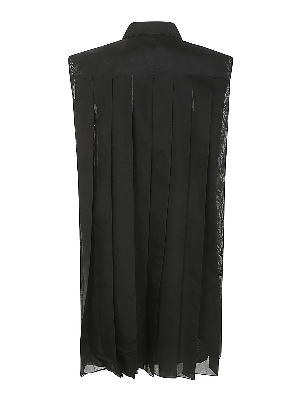 Shop Sacai Vestido Corto - Negro In Black