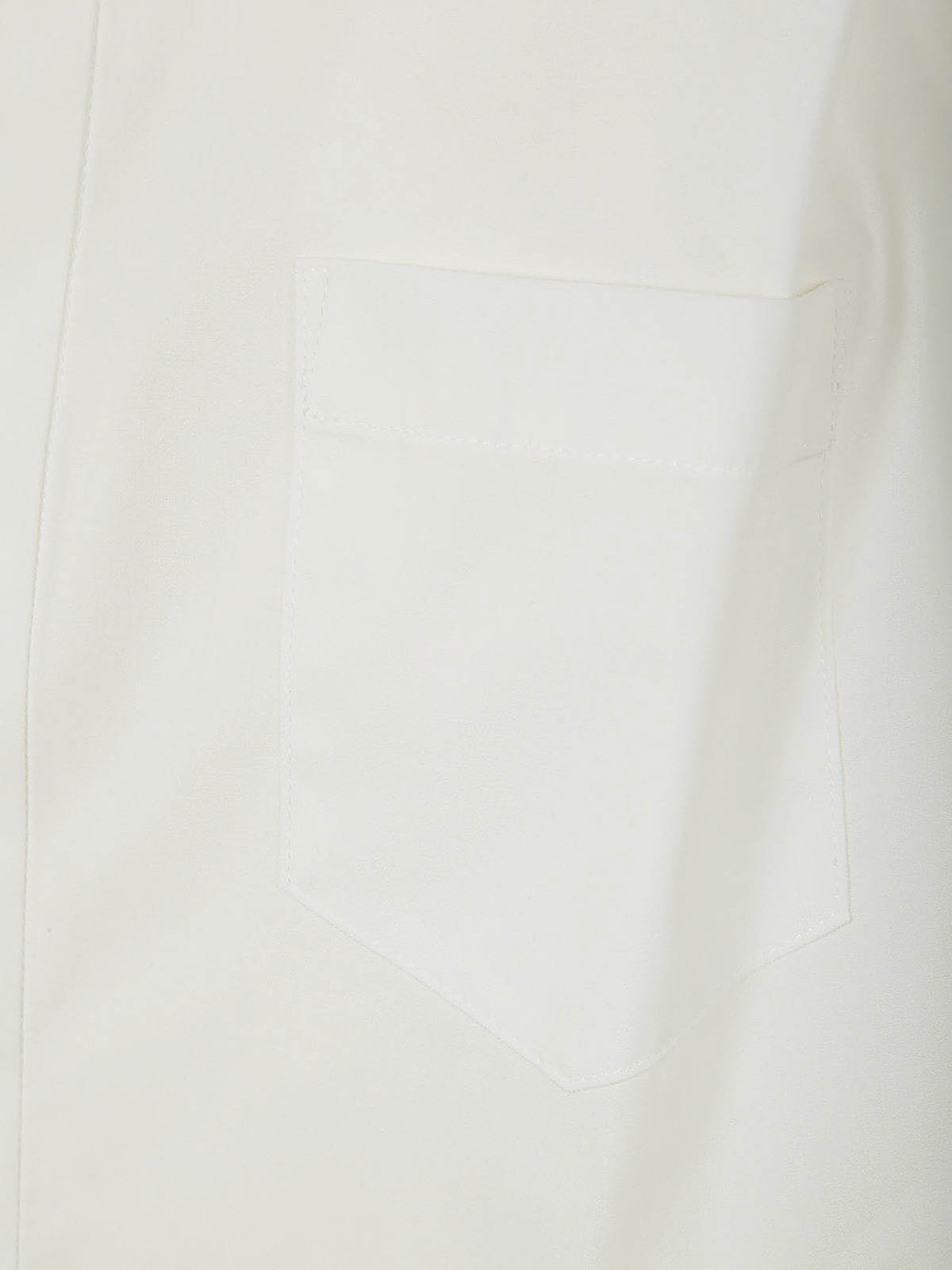 Shop Sacai Vestido Midi - Blanco In White