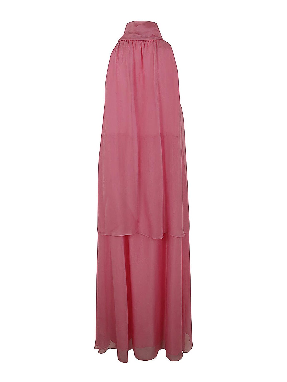 Shop Seventy Sleeveless Long Dress In Pink