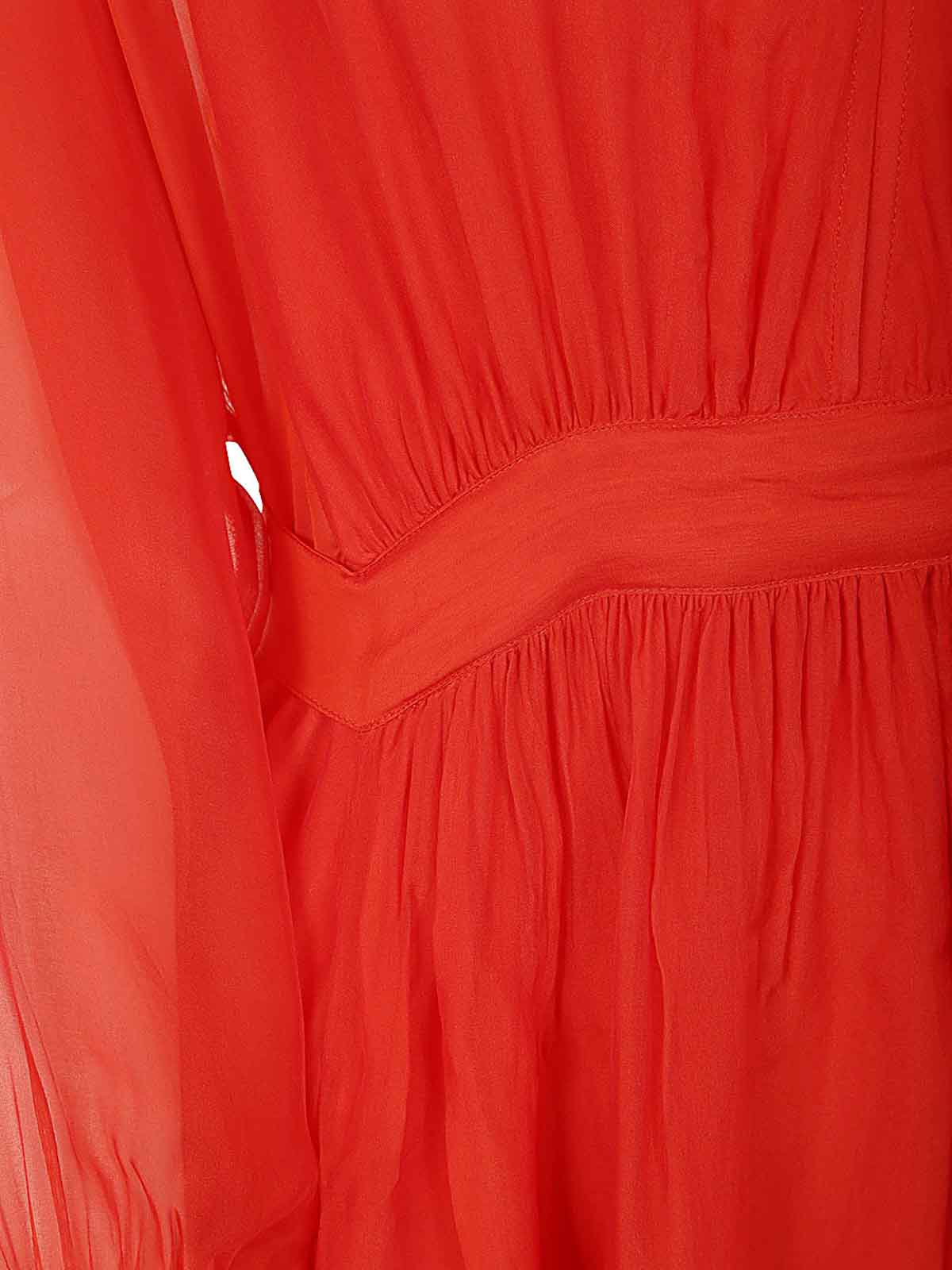 Shop Seventy Vestido Largo - Rojo In Red