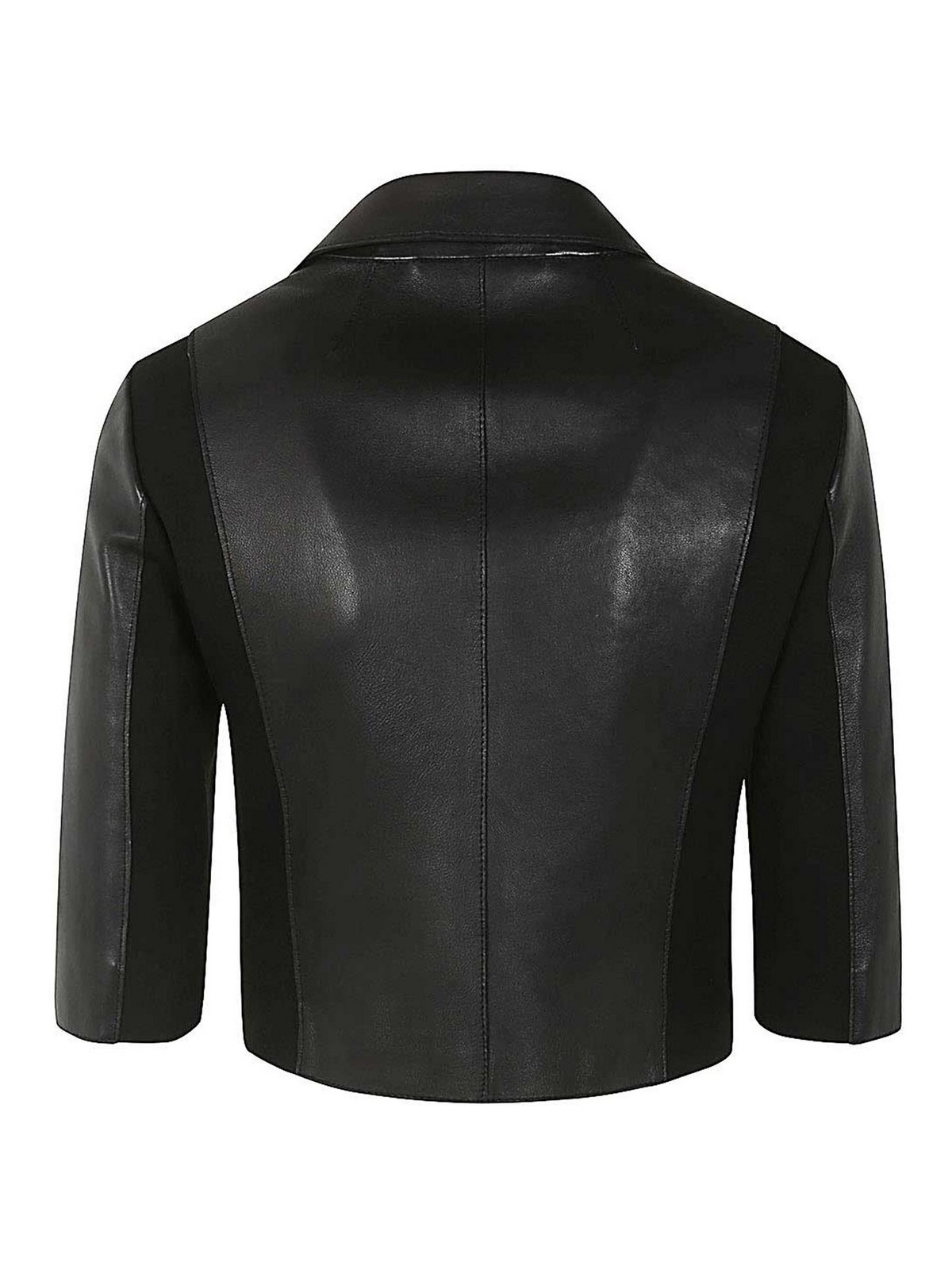 Shop The Jackie Leathers Coco Leather Jacket In Black