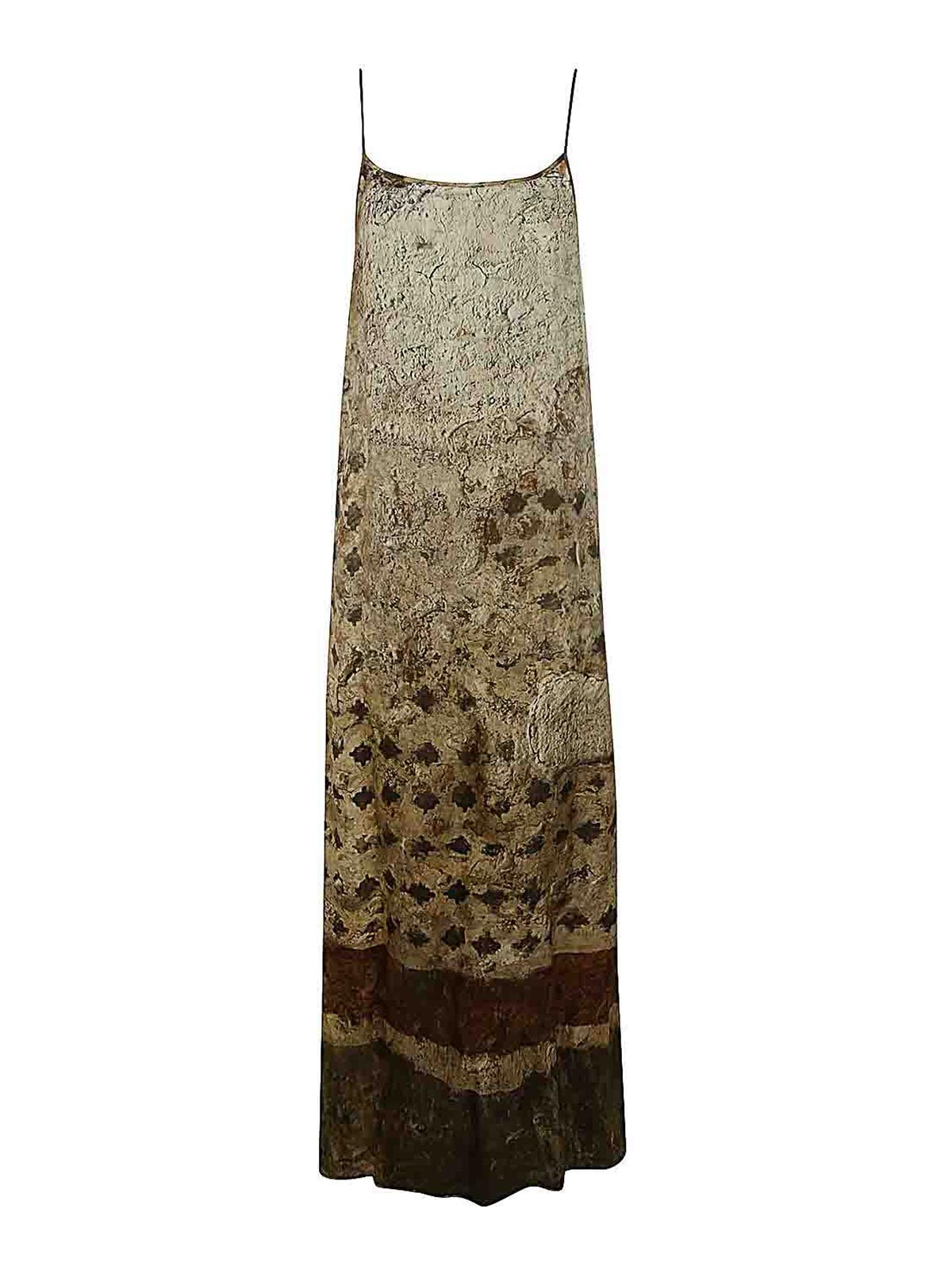 Uma Wang Anaya Dress In Brown