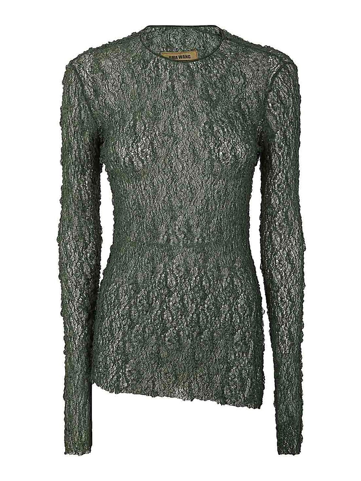 UMA WANG レーストップス Uma Wang Lace Top - Blue - Women|UW1031UW370 | thebs.com