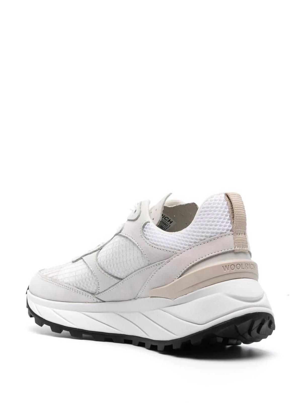 Shop Woolrich Running Sneakers In White