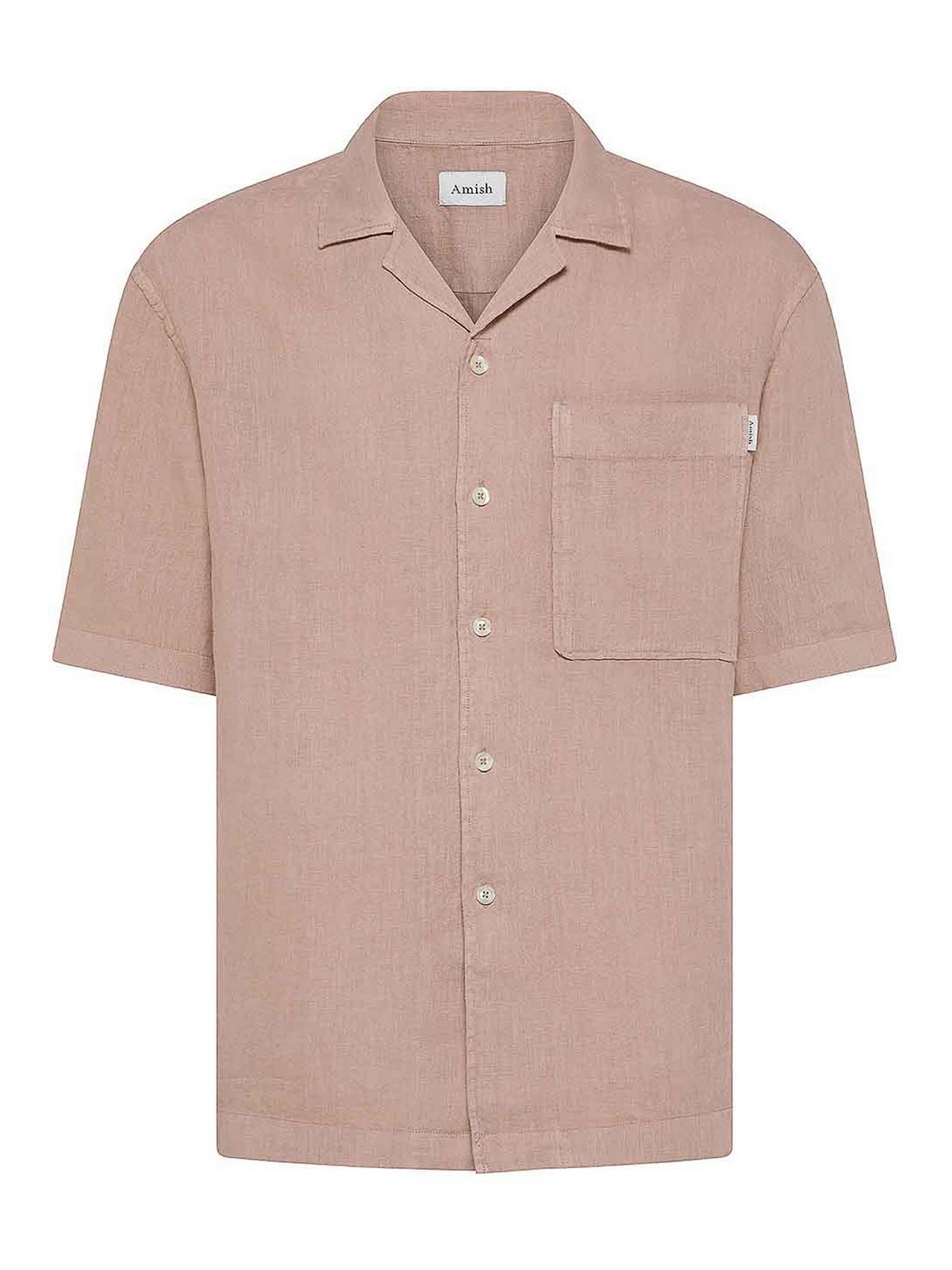 Shop Amish Camisa - Color Carne Y Neutral