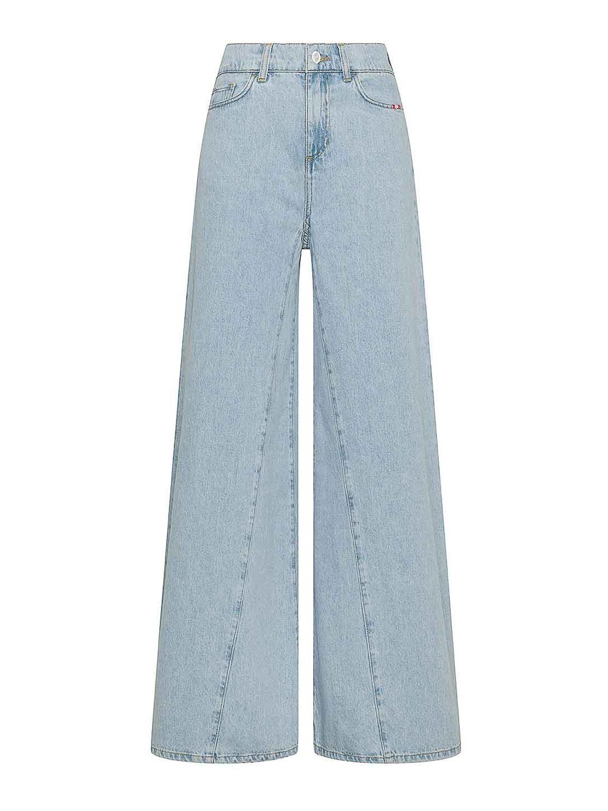 Shop Amish Colette Jeans In Azul