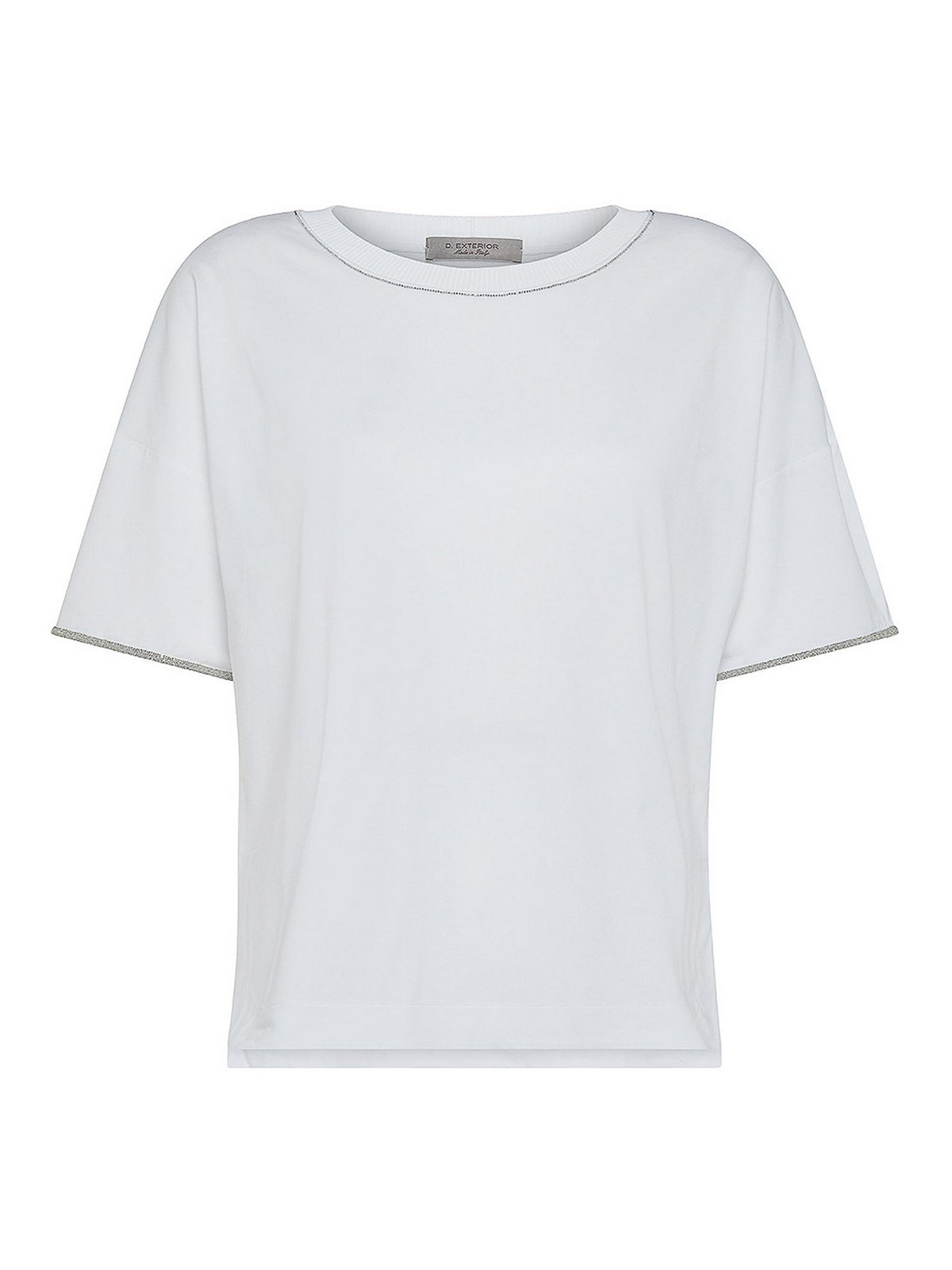 D Exterior Camiseta - Blanco In White