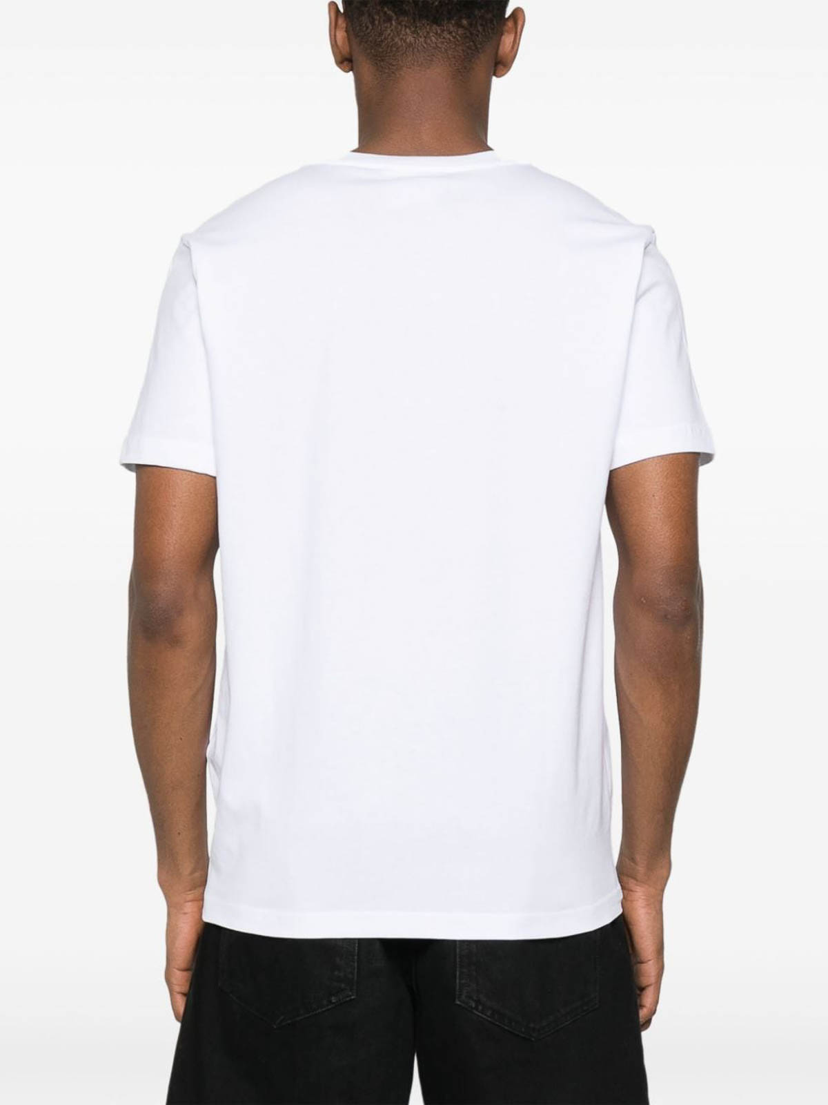 Shop John Richmond T-shirt With Logo In Blanco