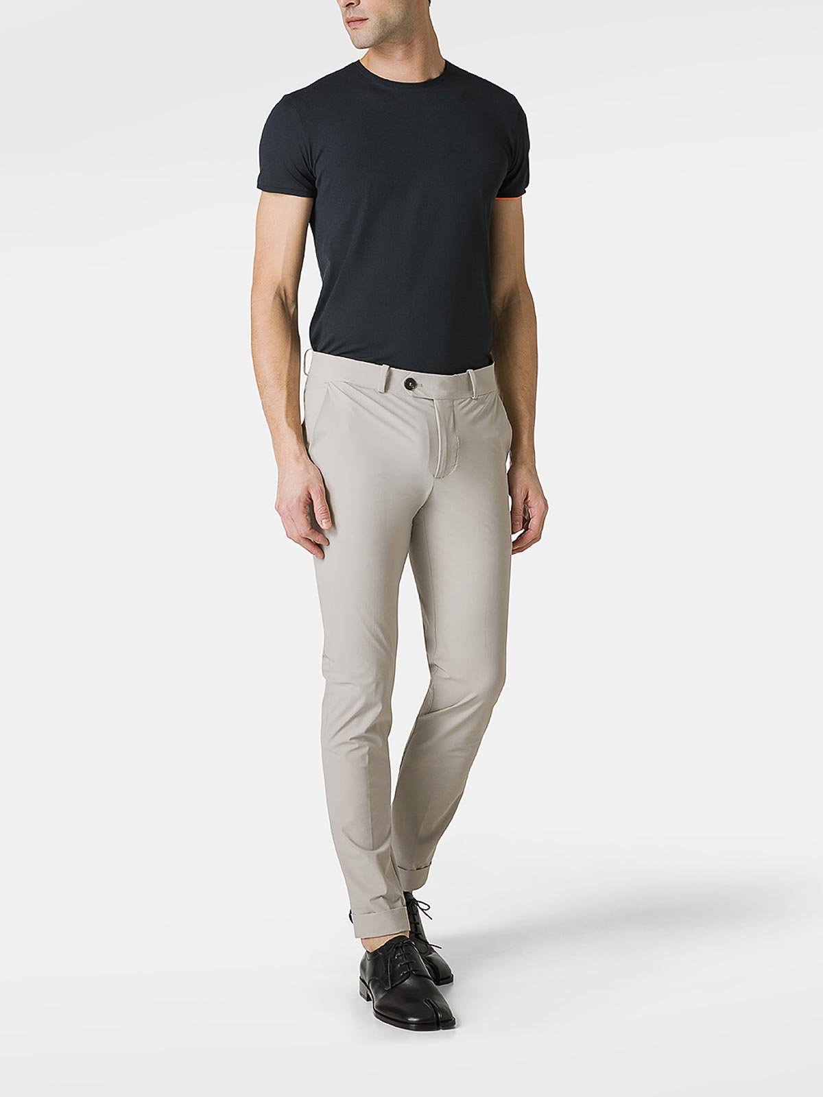 Shop Rrd Roberto Ricci Designs Pantalón Casual - Gris In Grey