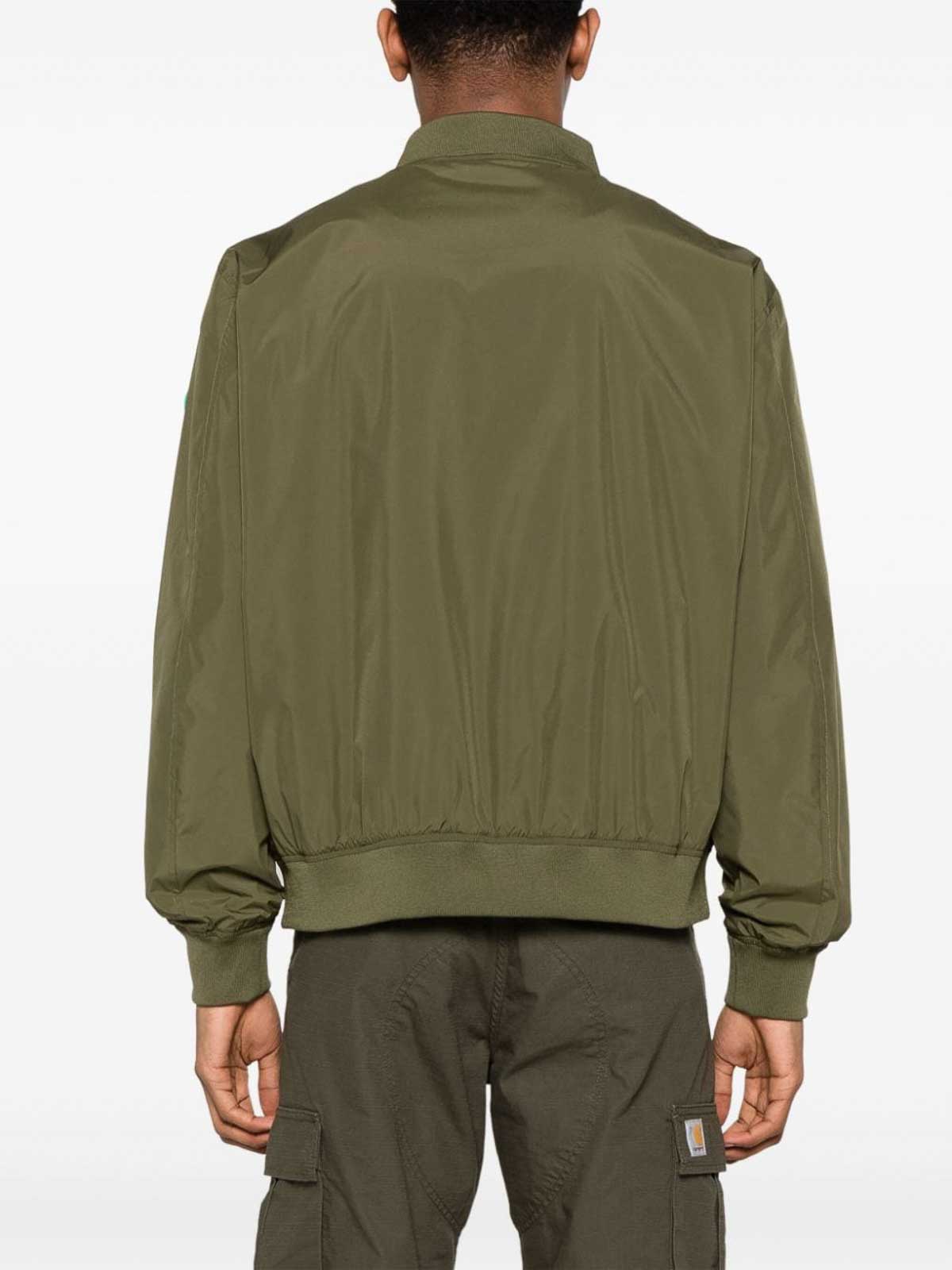Shop Save The Duck Windproof Jacket In Green
