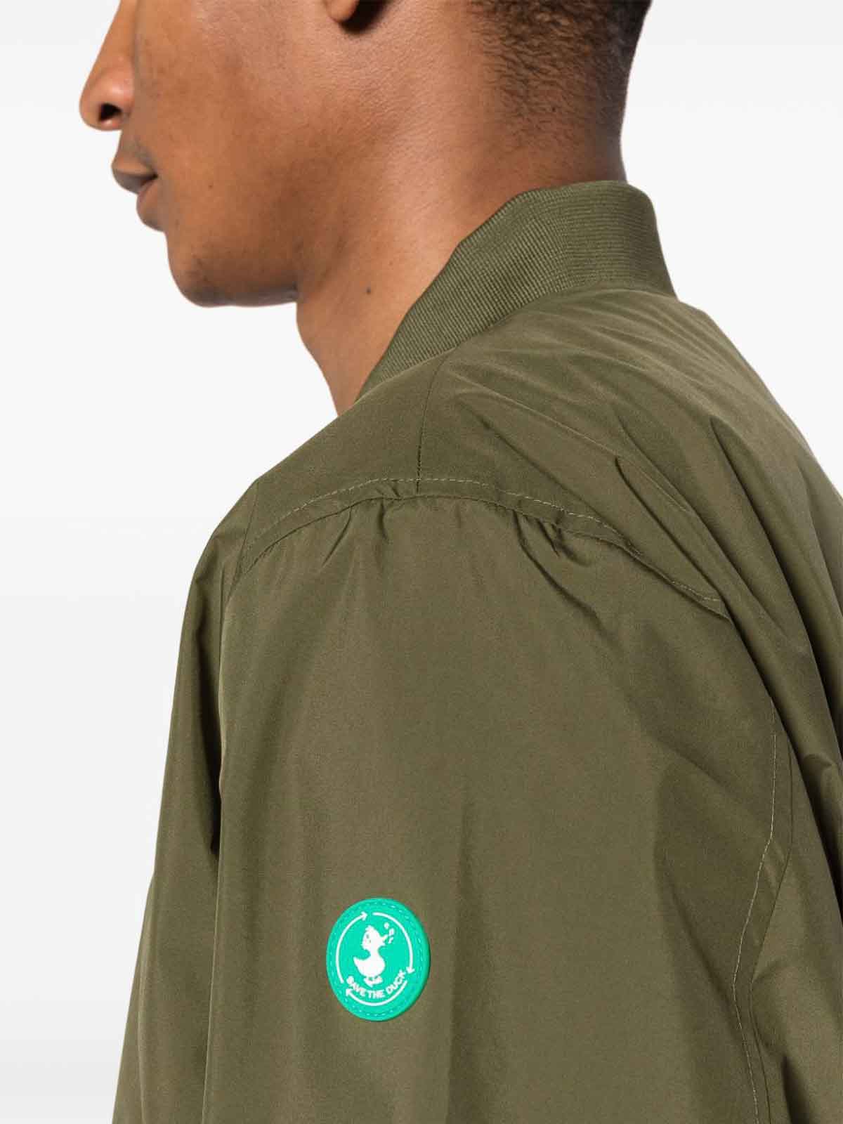 Shop Save The Duck Windproof Jacket In Green