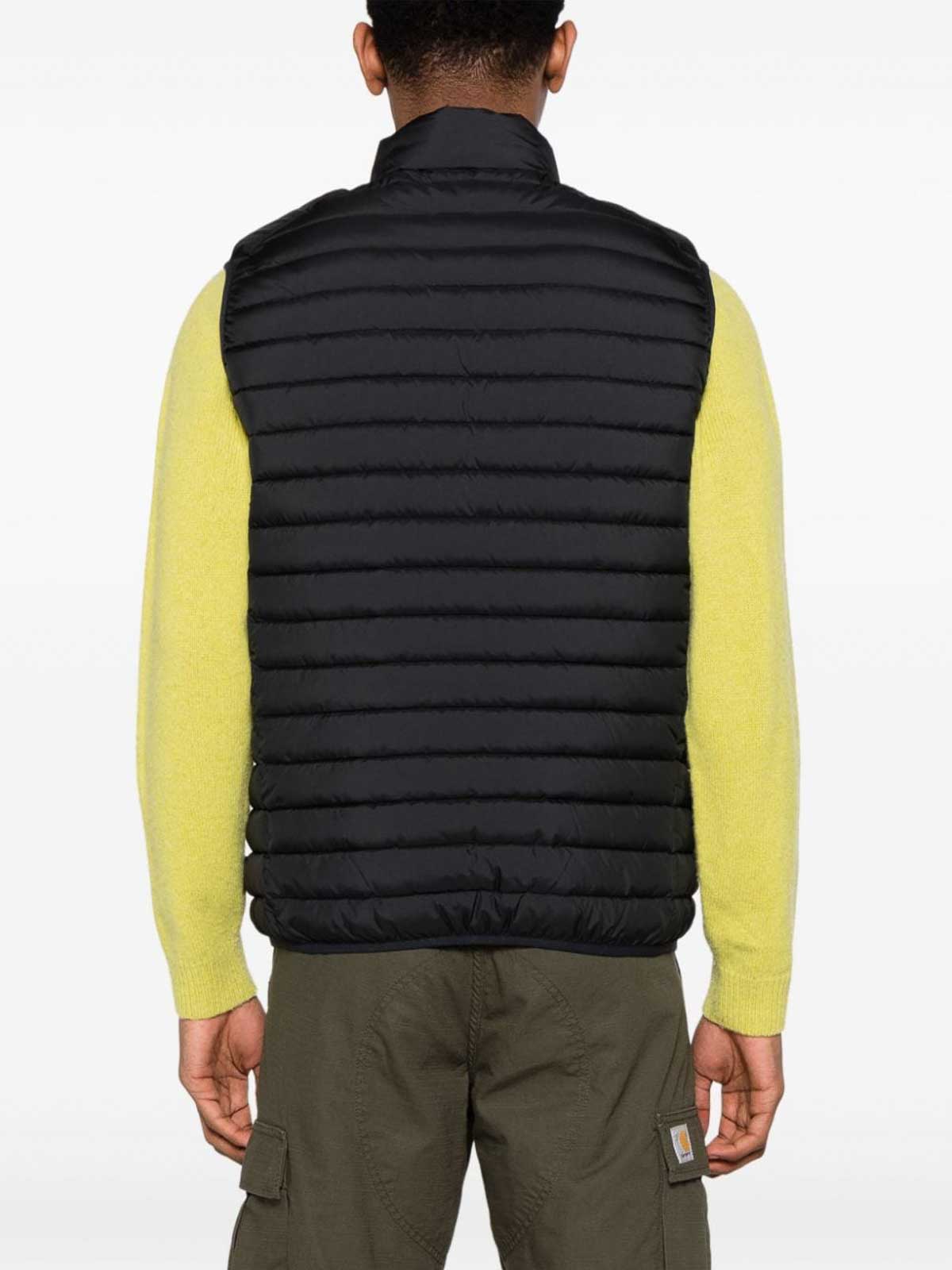 Shop Save The Duck Padded Vest In Blue