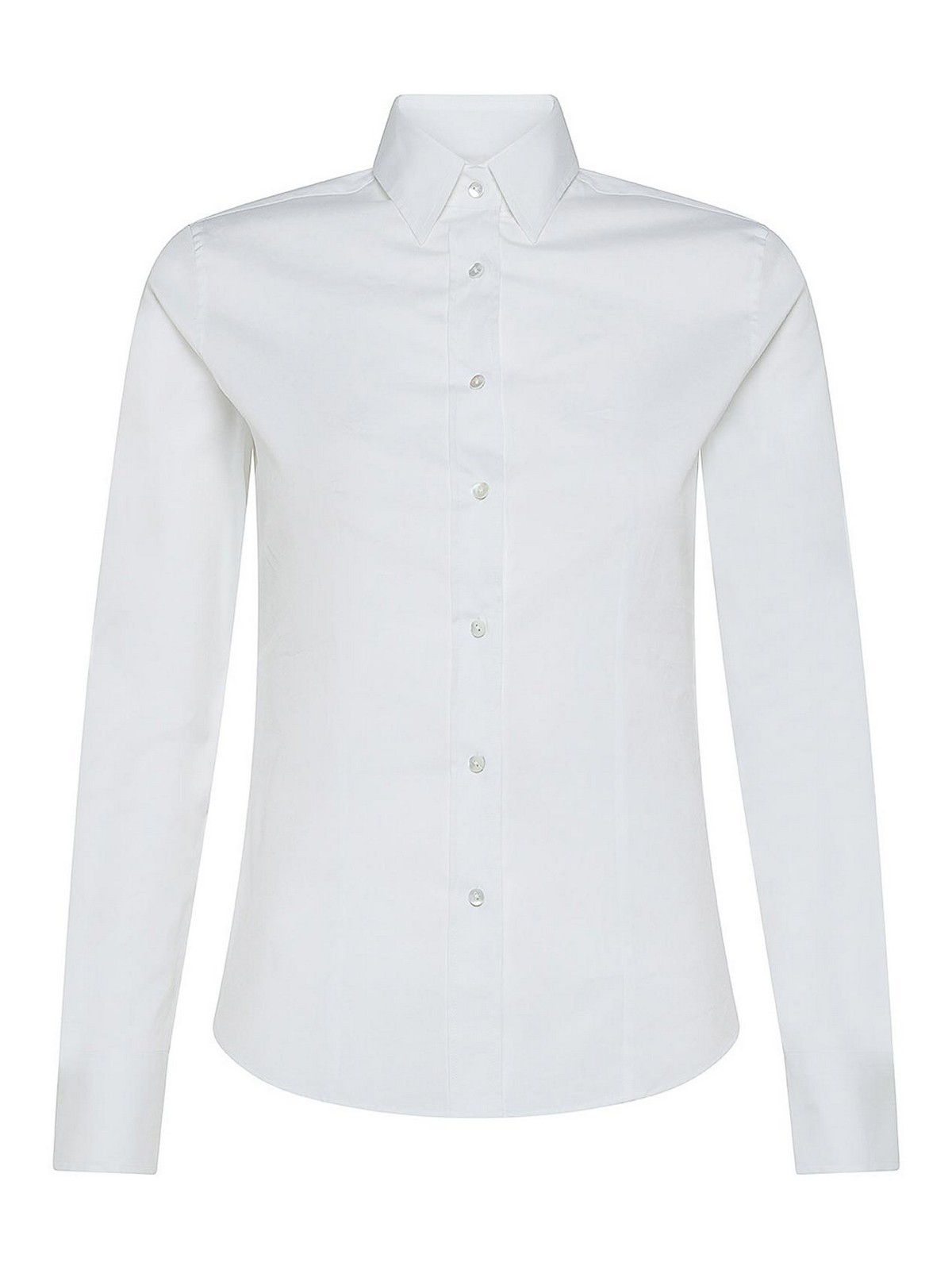 Shop Xacus Sara Shirt In White