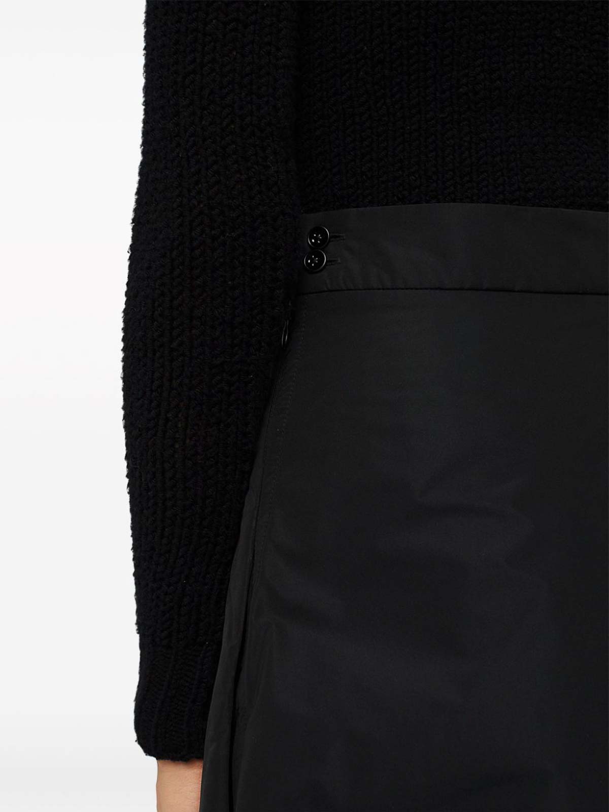 Shop Jil Sander Skirt With Pockets In Black