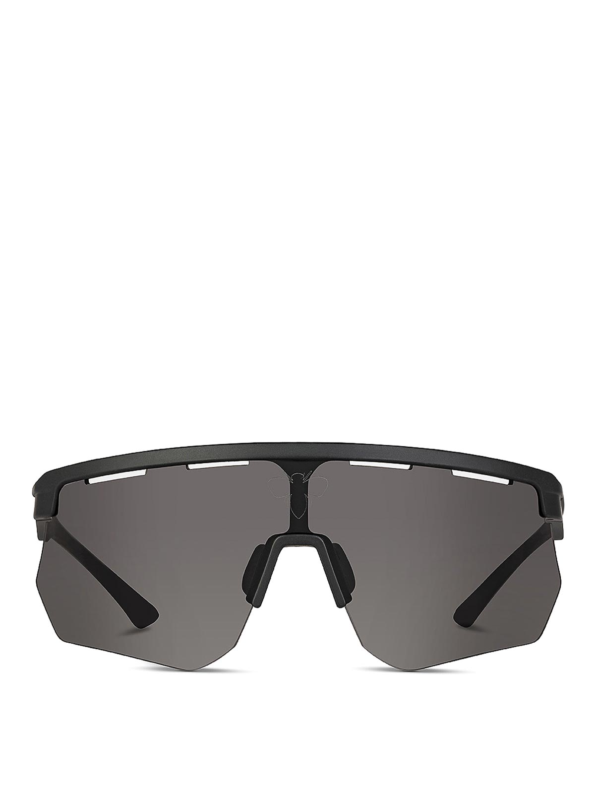 Shop Facehide Raider Mask-style Glasses In Black