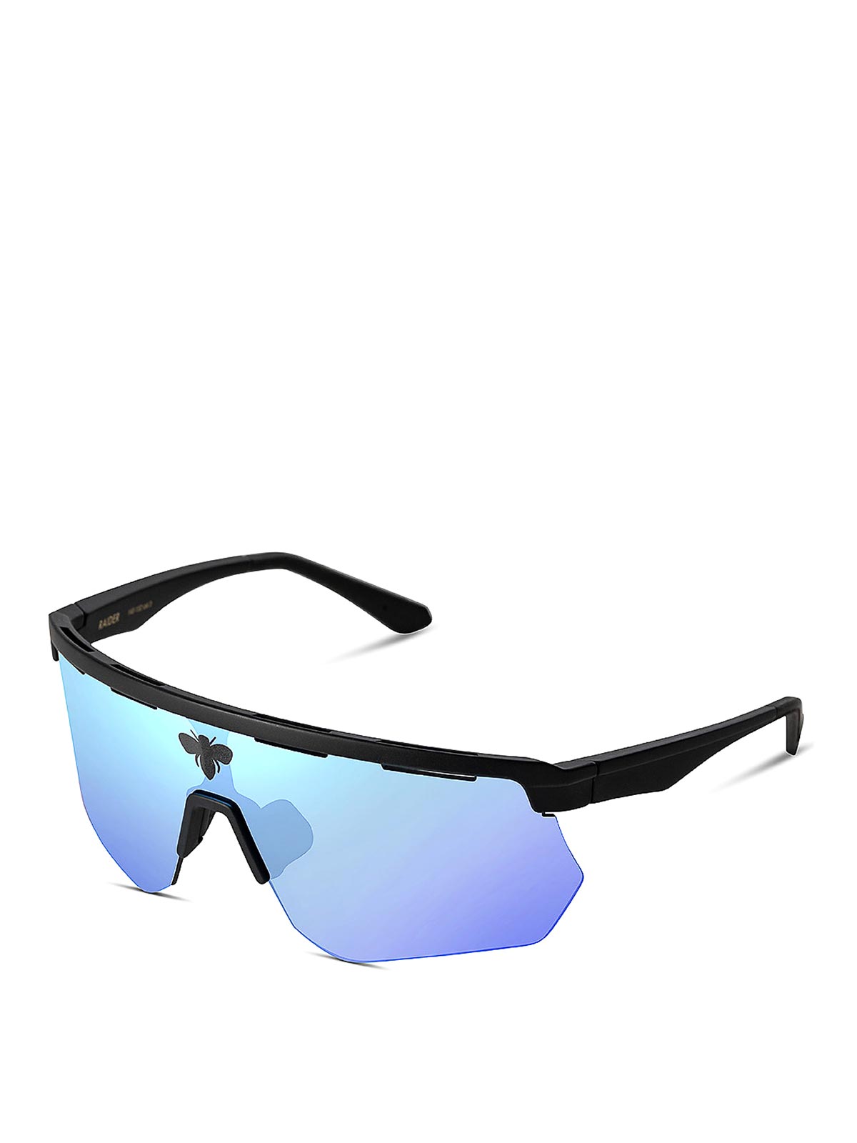 Shop Facehide Raider Mask-style Glasses In Light Blue