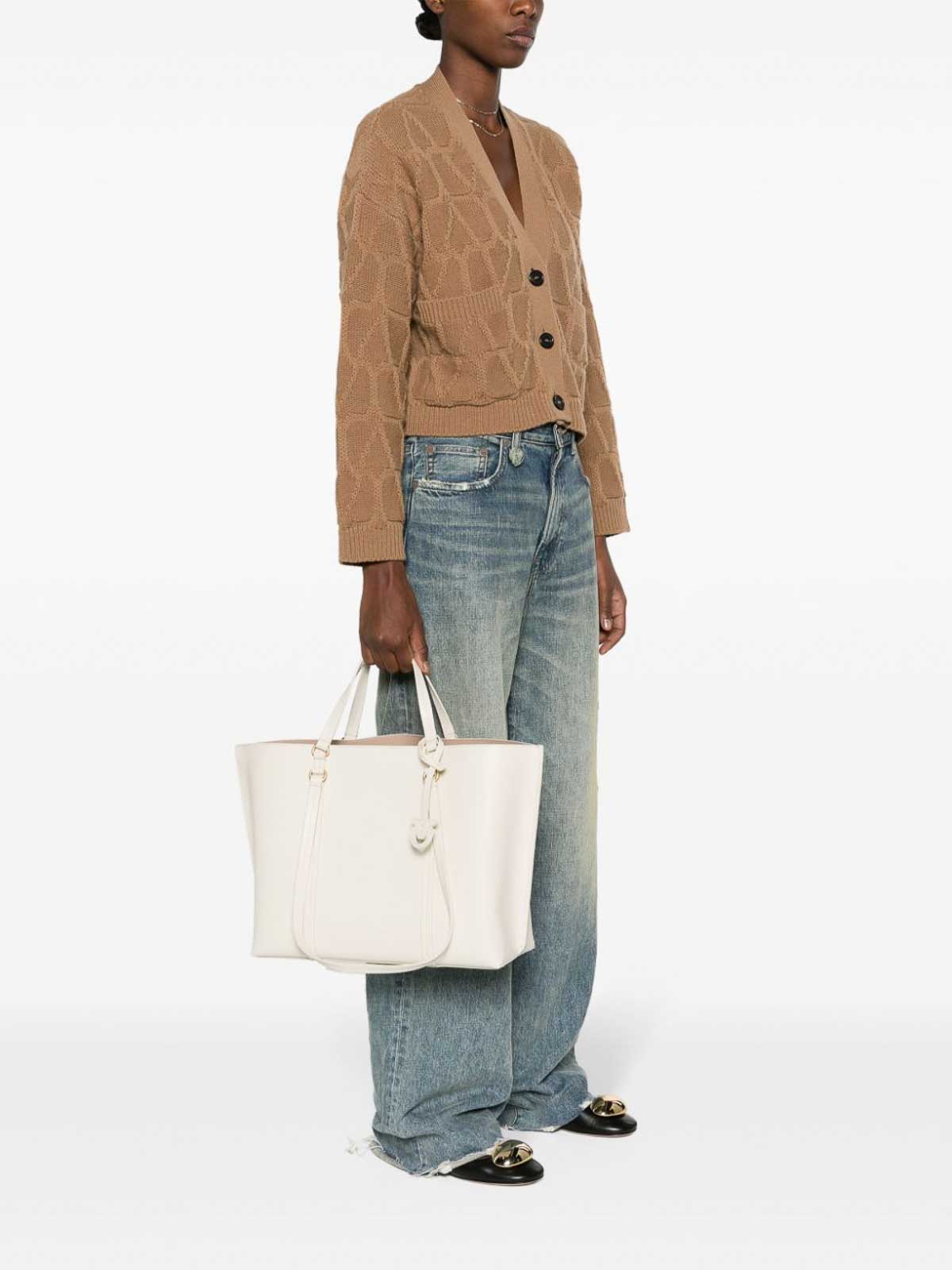 Shop Pinko Carrie Bag In White