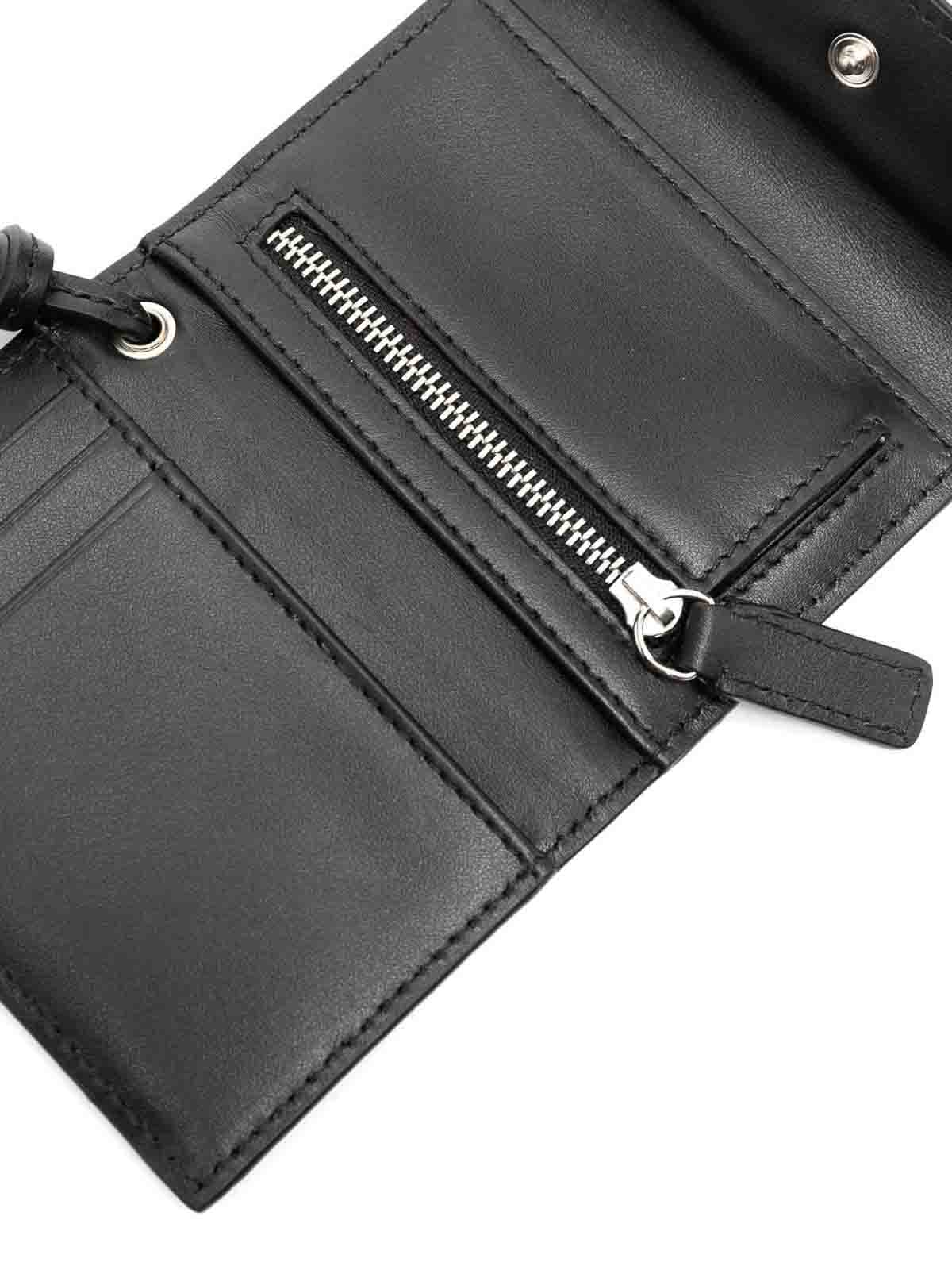 Shop Jacquemus Le Porte Crossbody Wallet In Black