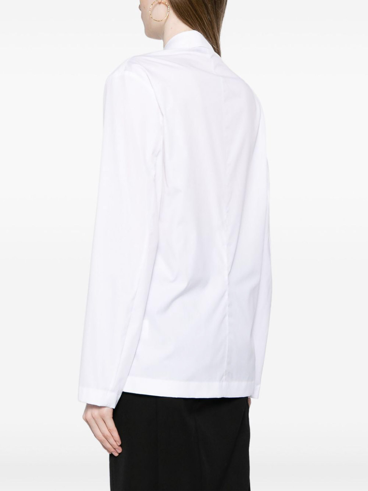 Shop Dries Van Noten Camisa - Caplana In White