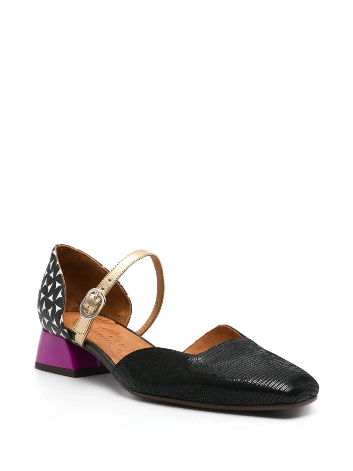 Shop Chie Mihara Court Shoes In Black