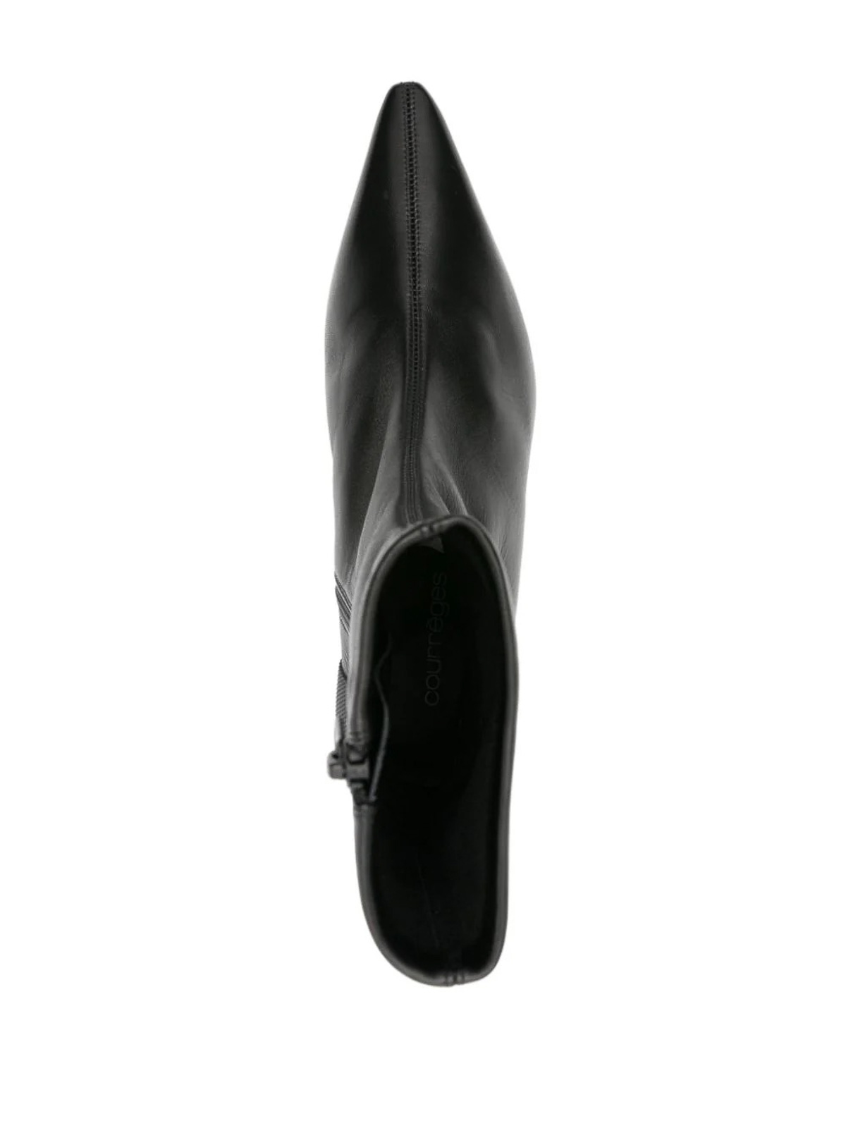 Shop Courrèges Ankle Boots In Black