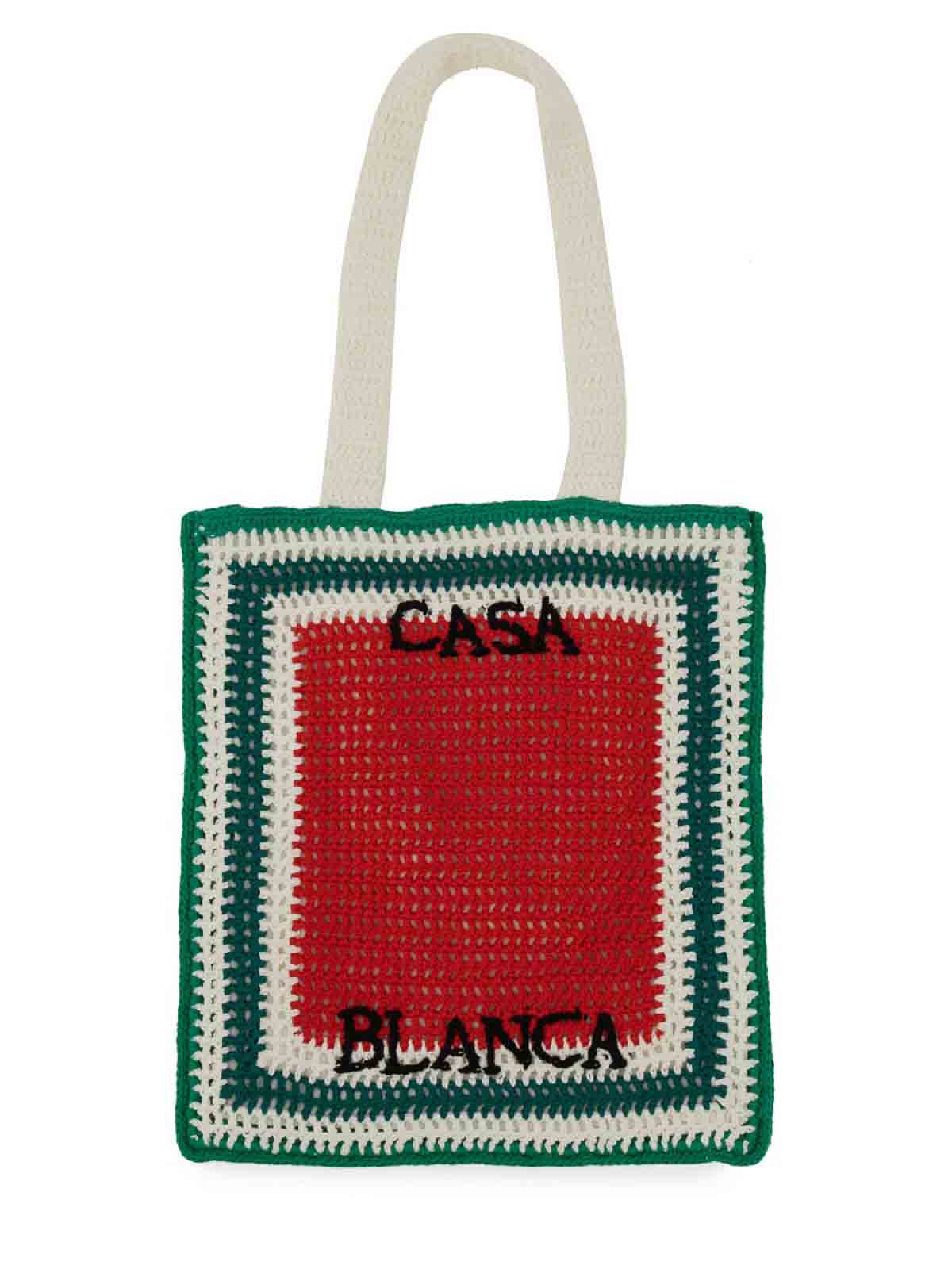 Shop Casablanca Bolsa De Hombro - Multicolor In Multicolour