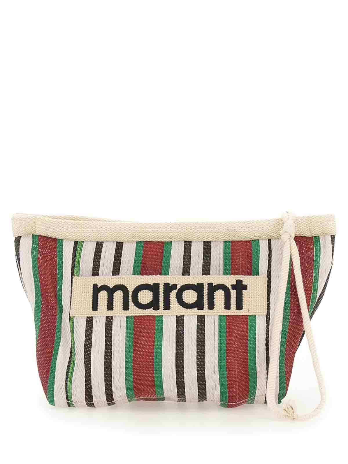 Shop Isabel Marant Bolso Clutch - Multicolor In Multicolour