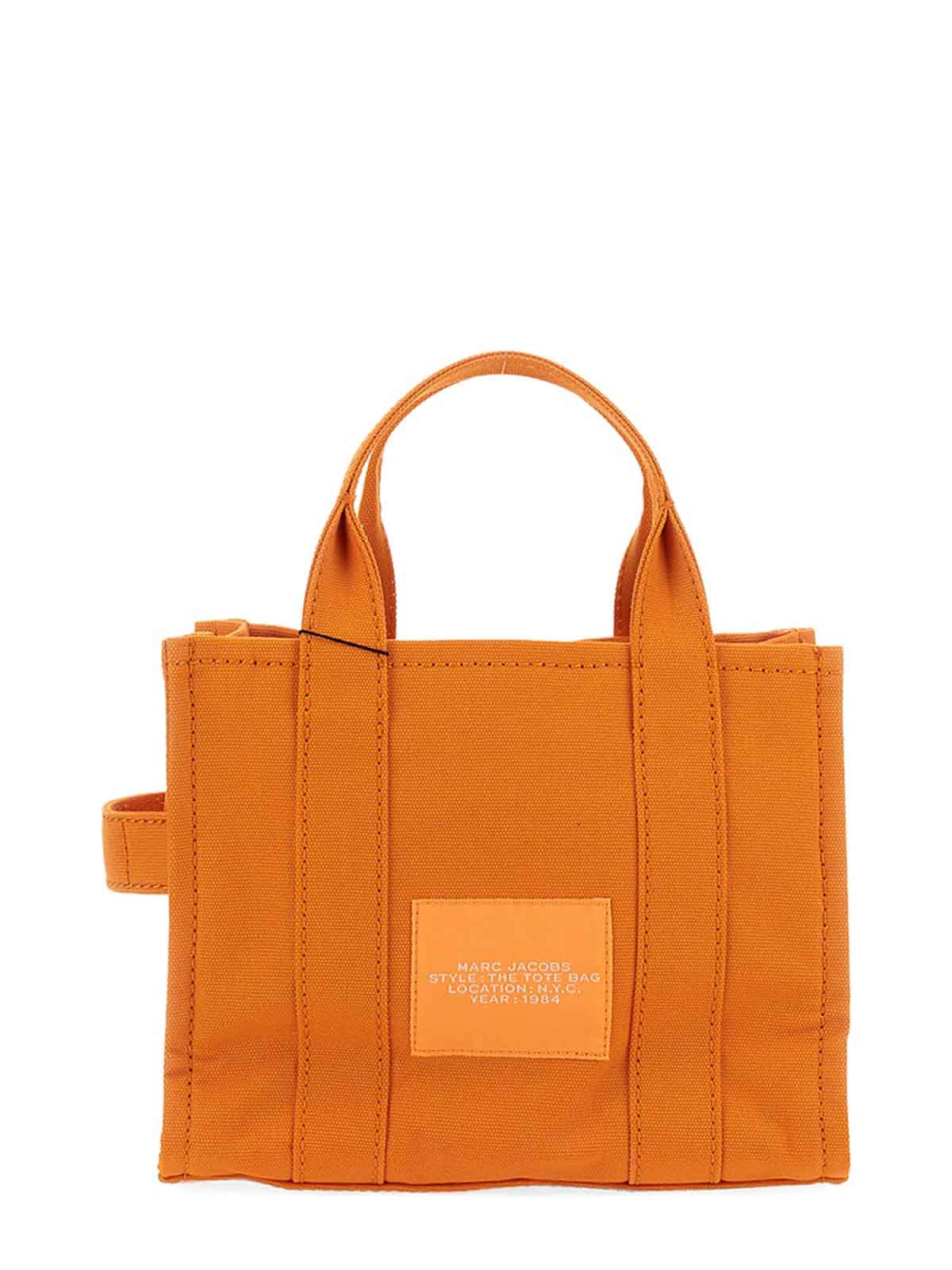Shop Marc Jacobs The Canvas Small Tote Bag In Orange