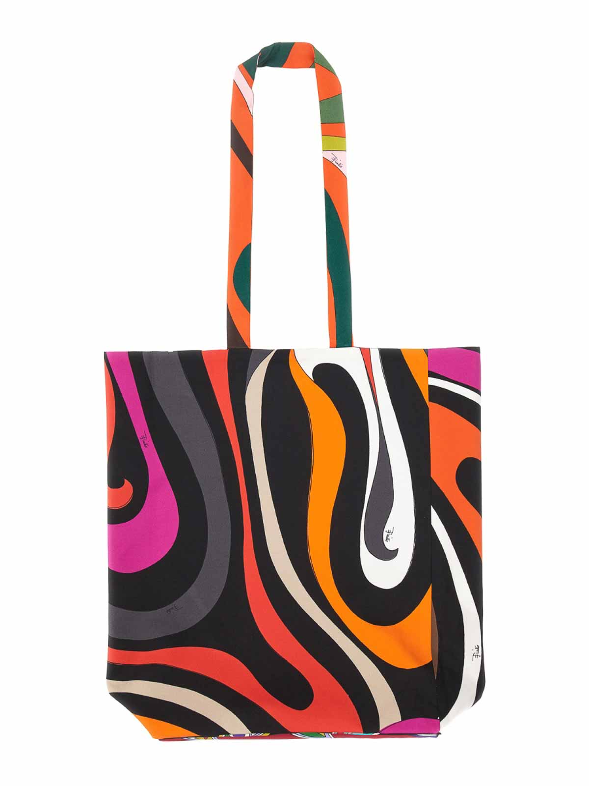 Shop Emilio Pucci Bag With Print In Multicolour