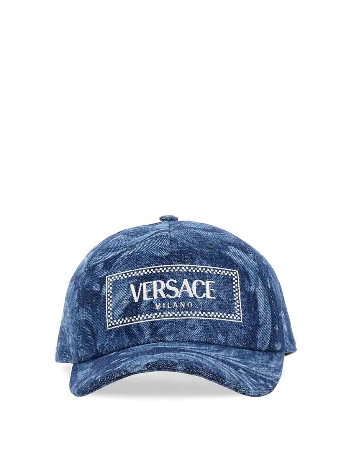 Shop Versace Sombrero - Azul In Blue