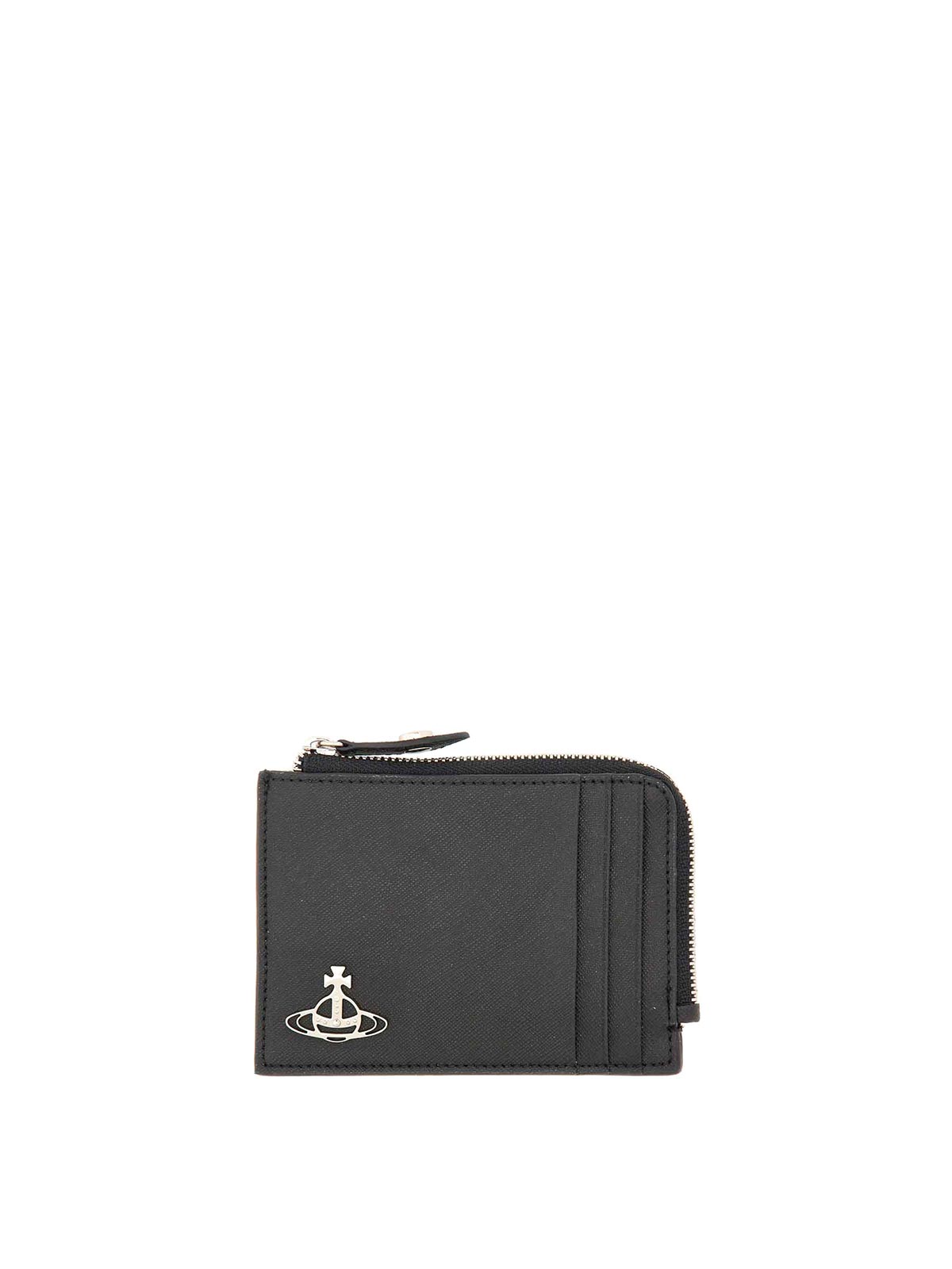 Vivienne Westwood Wallet With Logo In Black