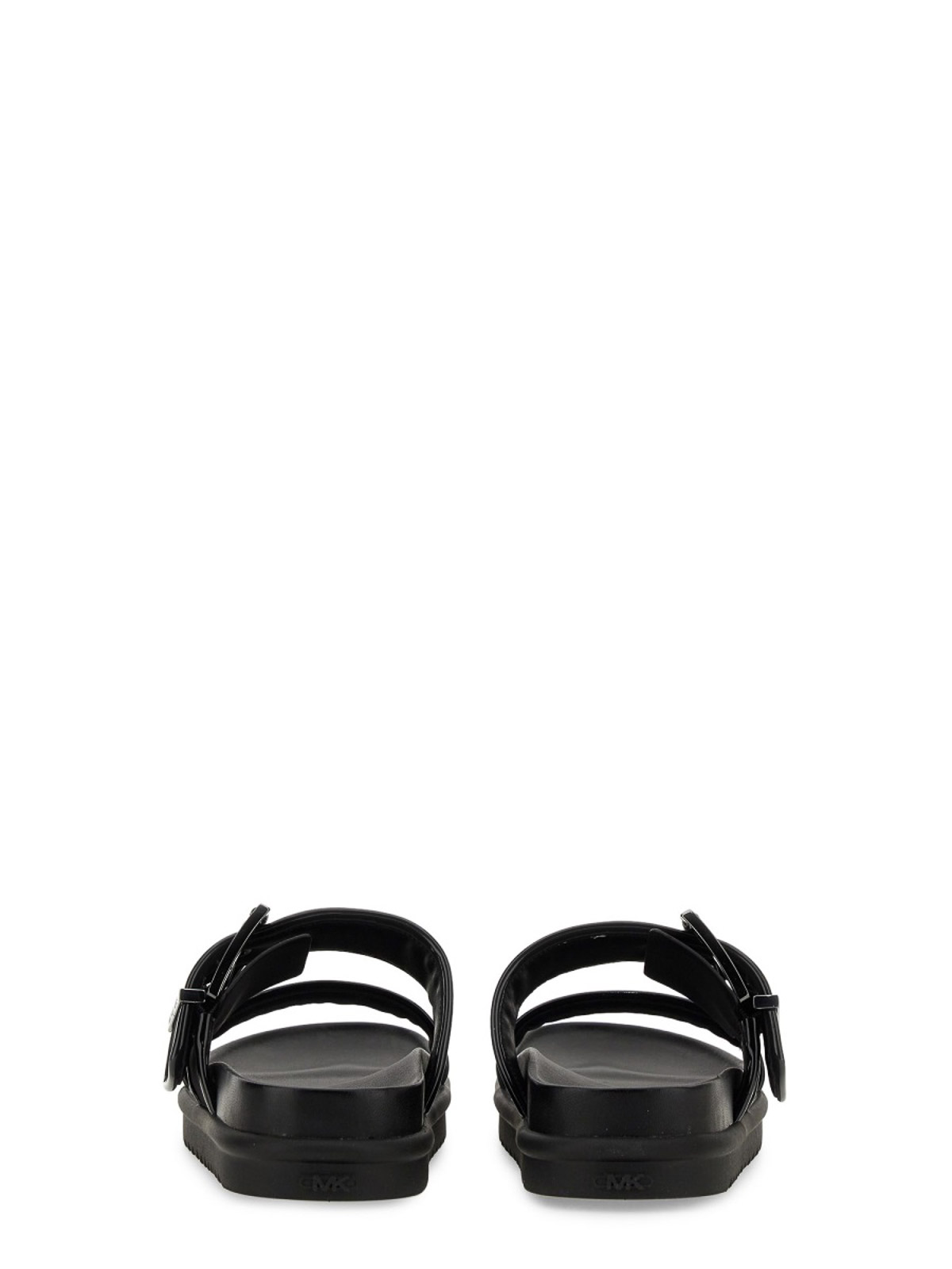 Shop Michael Kors Colby Sandals In Black