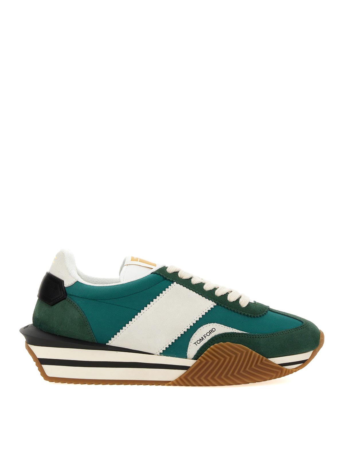 Shop Tom Ford James Sneaker In Green