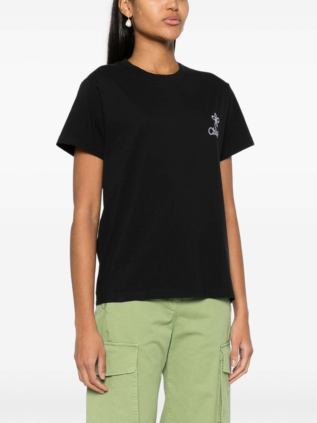 Shop Chloé Camiseta - Negro In Black