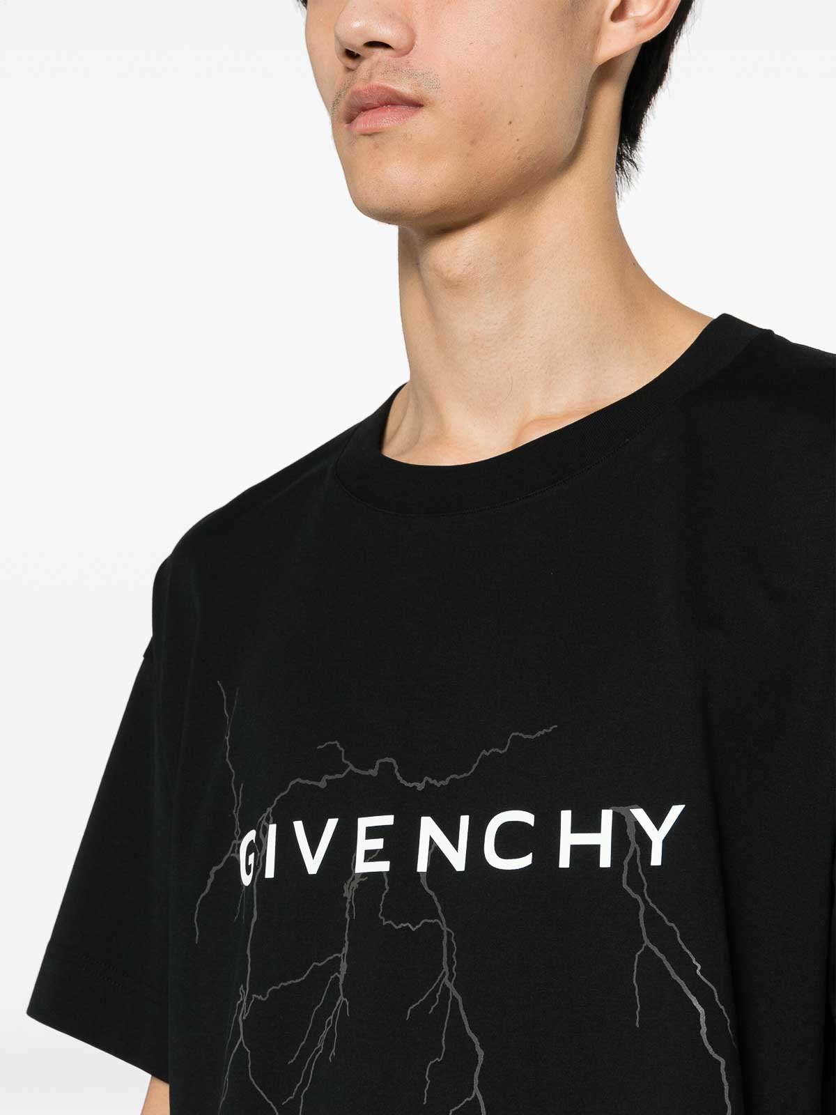 GIVENCHY 黒 Tシャツ　美品 GIVENCHY - GIVENCHY ジバンシー Tシャツ・カットソー XL 黒 【古着