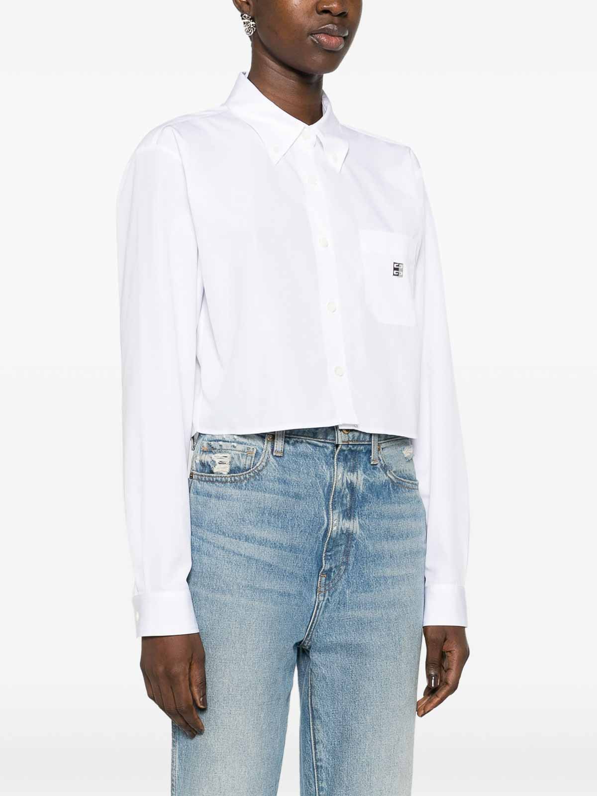 Shop Givenchy Camisa - Blanco In White