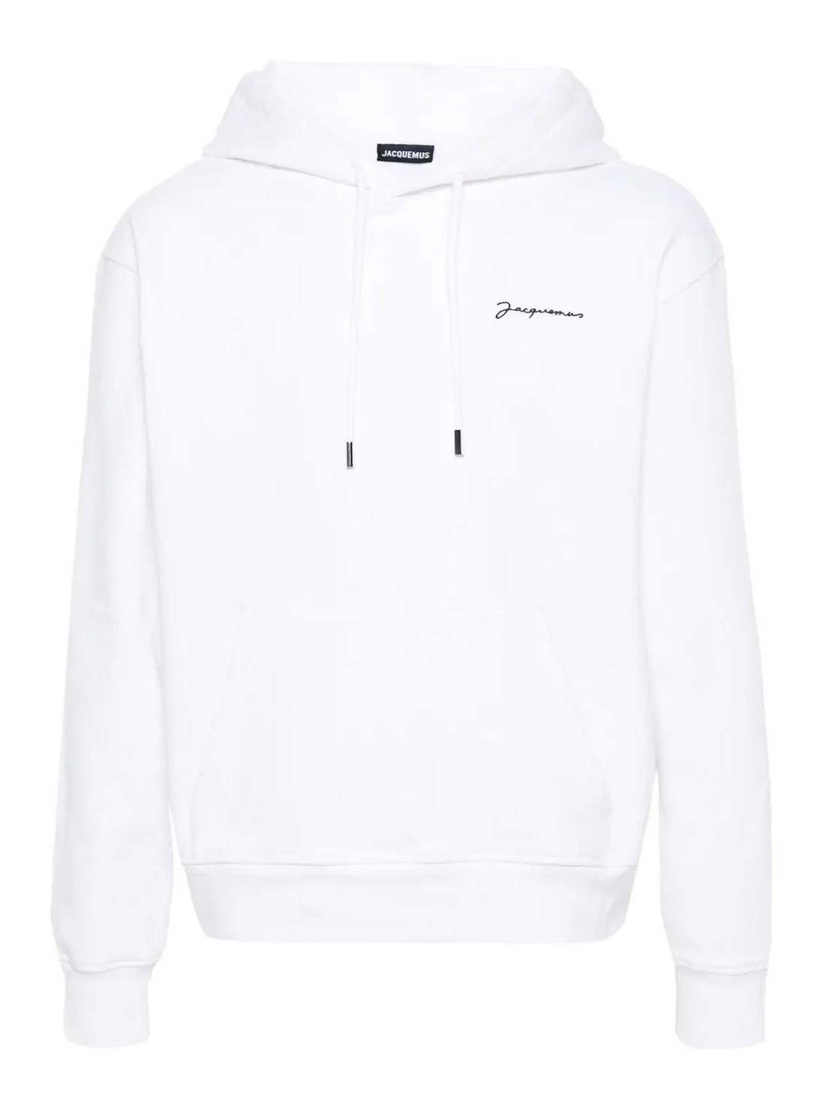 Shop Jacquemus Le Brod Hoodie In White
