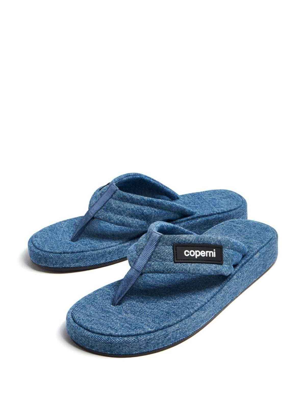 Shop Coperni Zapatos Clásicos - Lavado Medio In Medium Wash