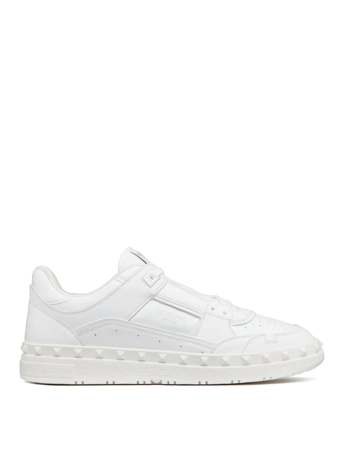 Shop Valentino Freedots Sneaker In White