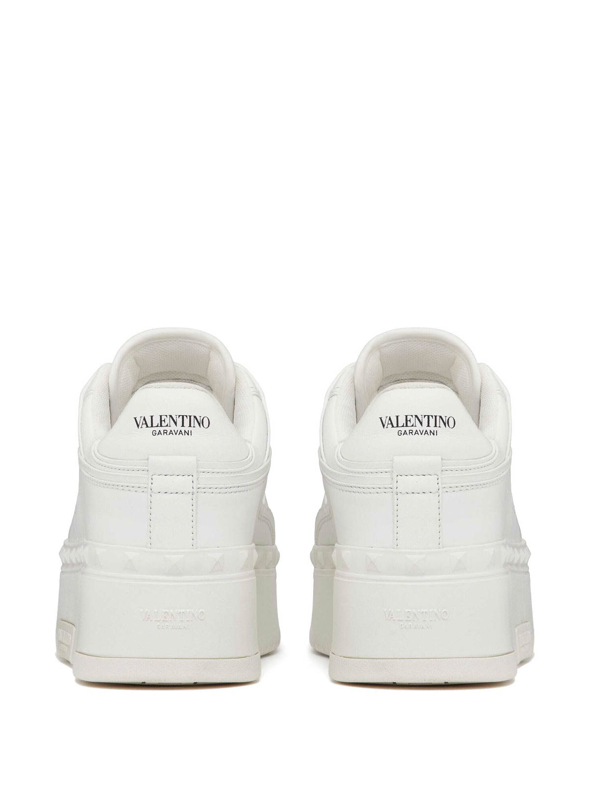 Shop Valentino Zapatos Con Cordones - Freedots Xi In White