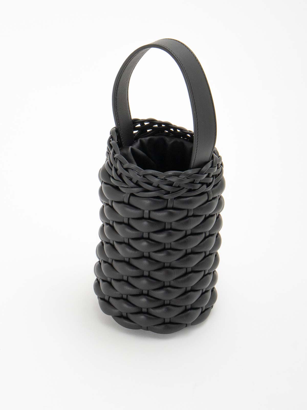 Shop Fabiana Filippi Leather Bag In Black