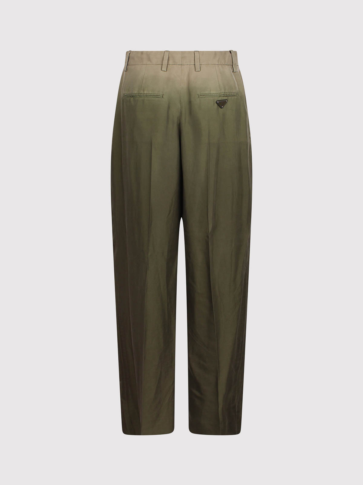 カジュアルトラウザー Prada - カジュアルパンツ - 緑  