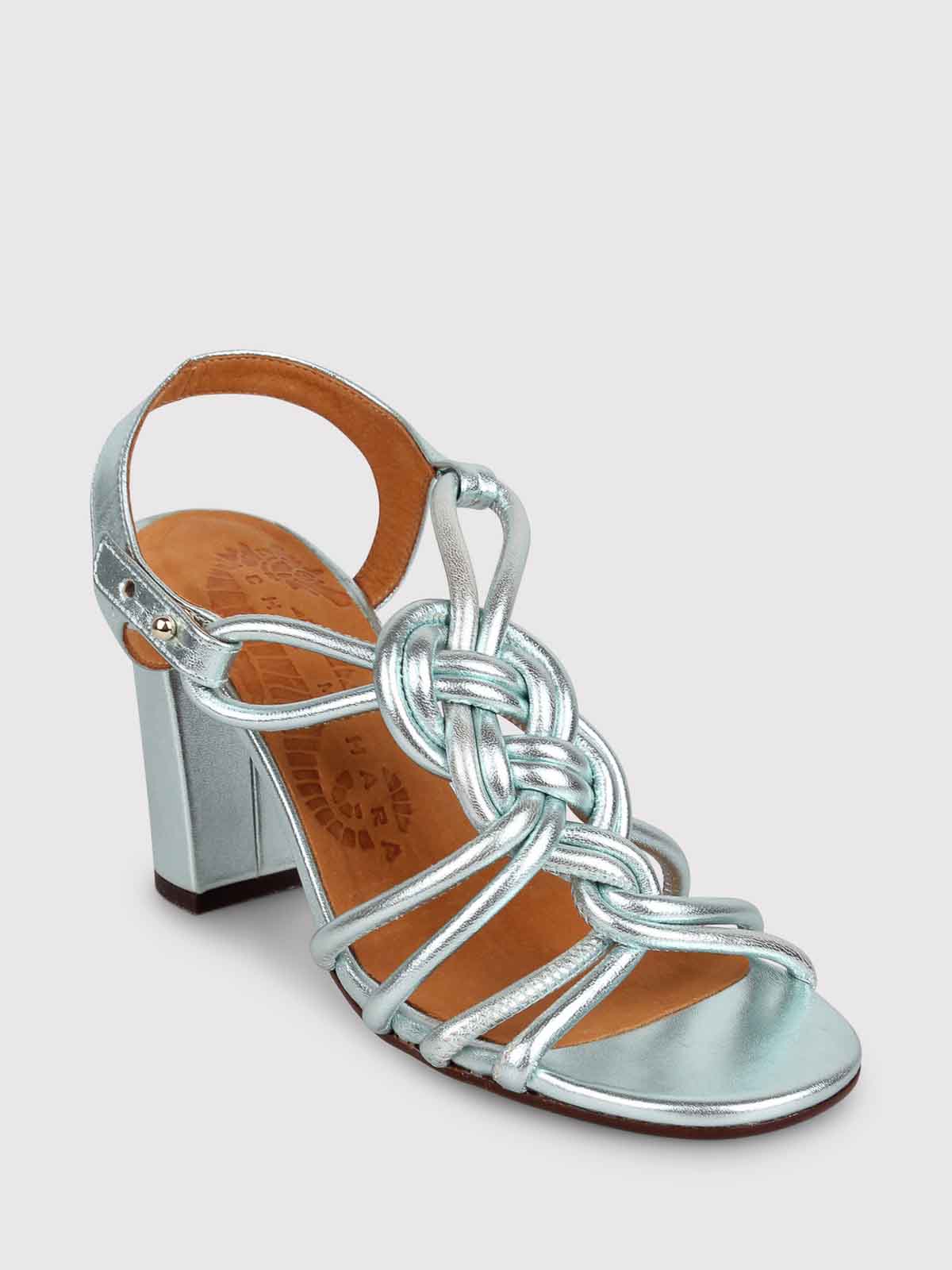 Shop Chie Mihara Bane Sandals 85mm In Azul