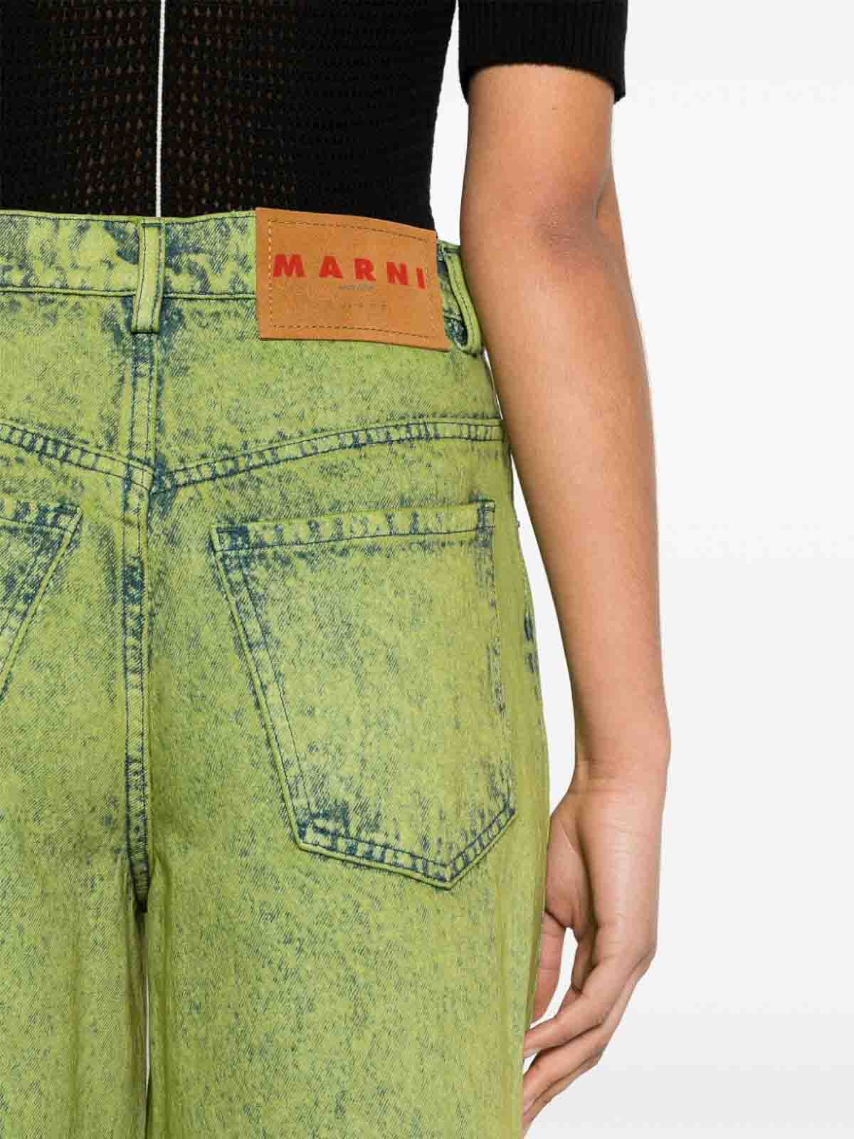 【送料&関税込】Marni Wide Flared Leg Jeans With A Marni Wide-Leg Fringed Jeans – Justin Reed