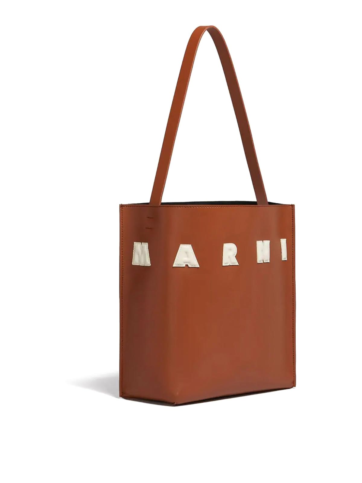 Marni Museum Tote Bag - Brown - Women|SHMP0111U0P64ZO722
