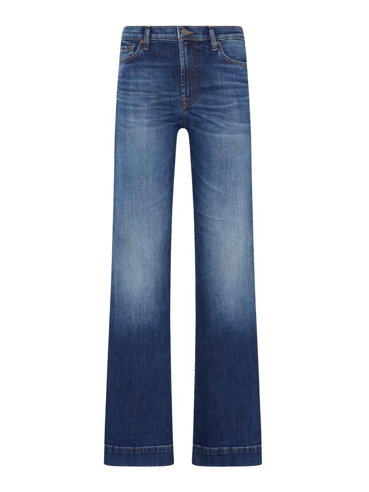 Shop 7 For All Mankind Jeans Boot-cut - Azul In Blue