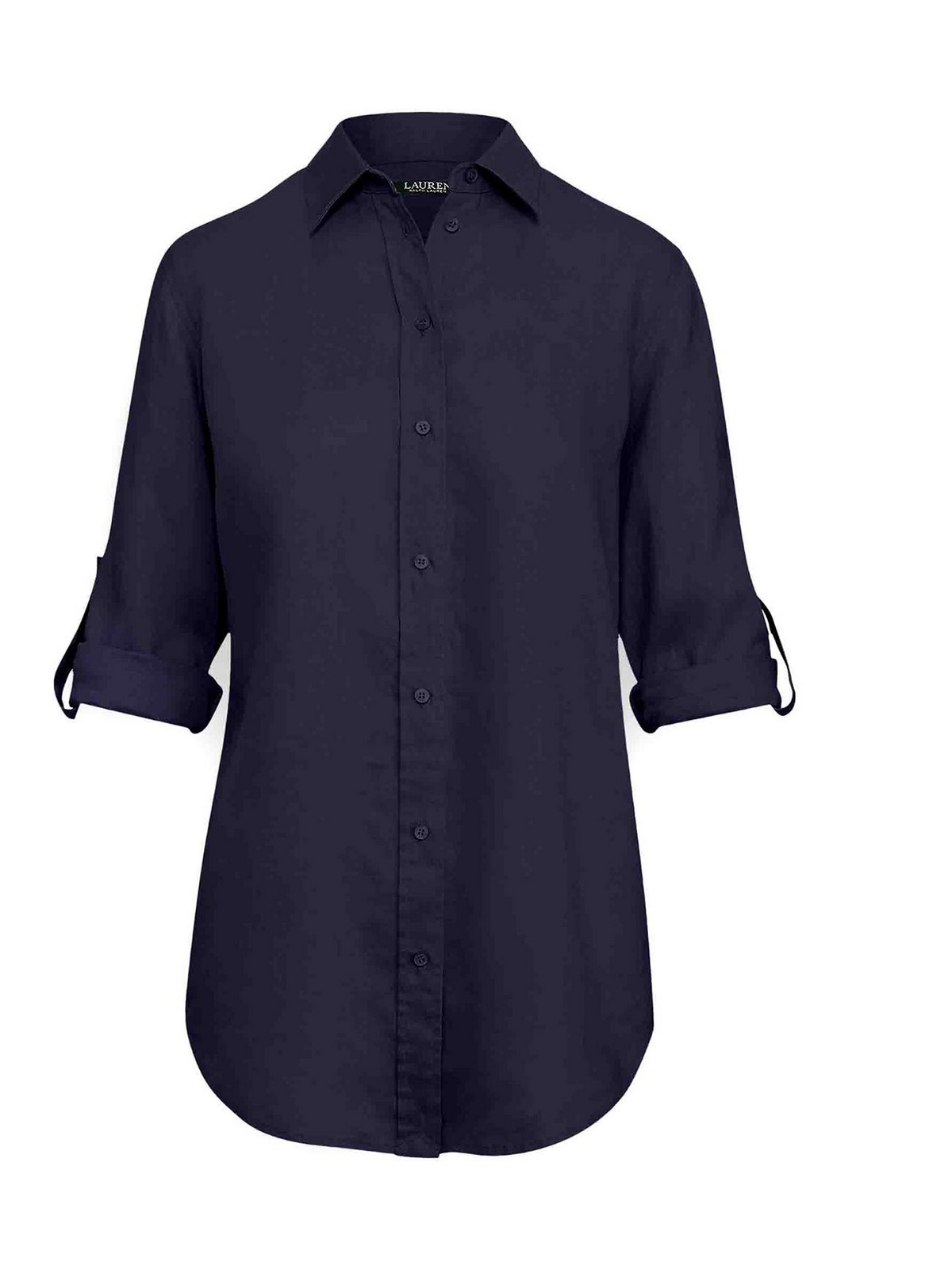 Shop Lauren Ralph Lauren Camisa - Azul Oscuro In Dark Blue