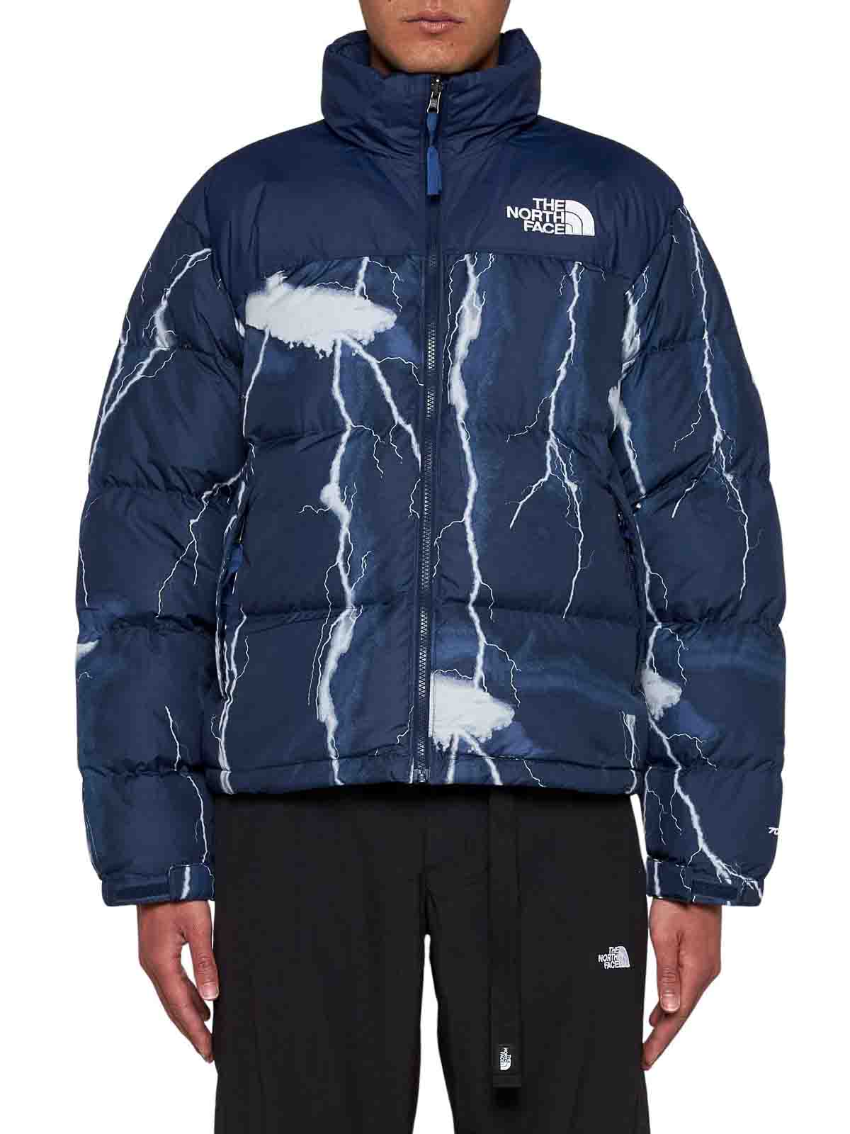 Shop The North Face Boxy Fit Jacket In Dark Blue