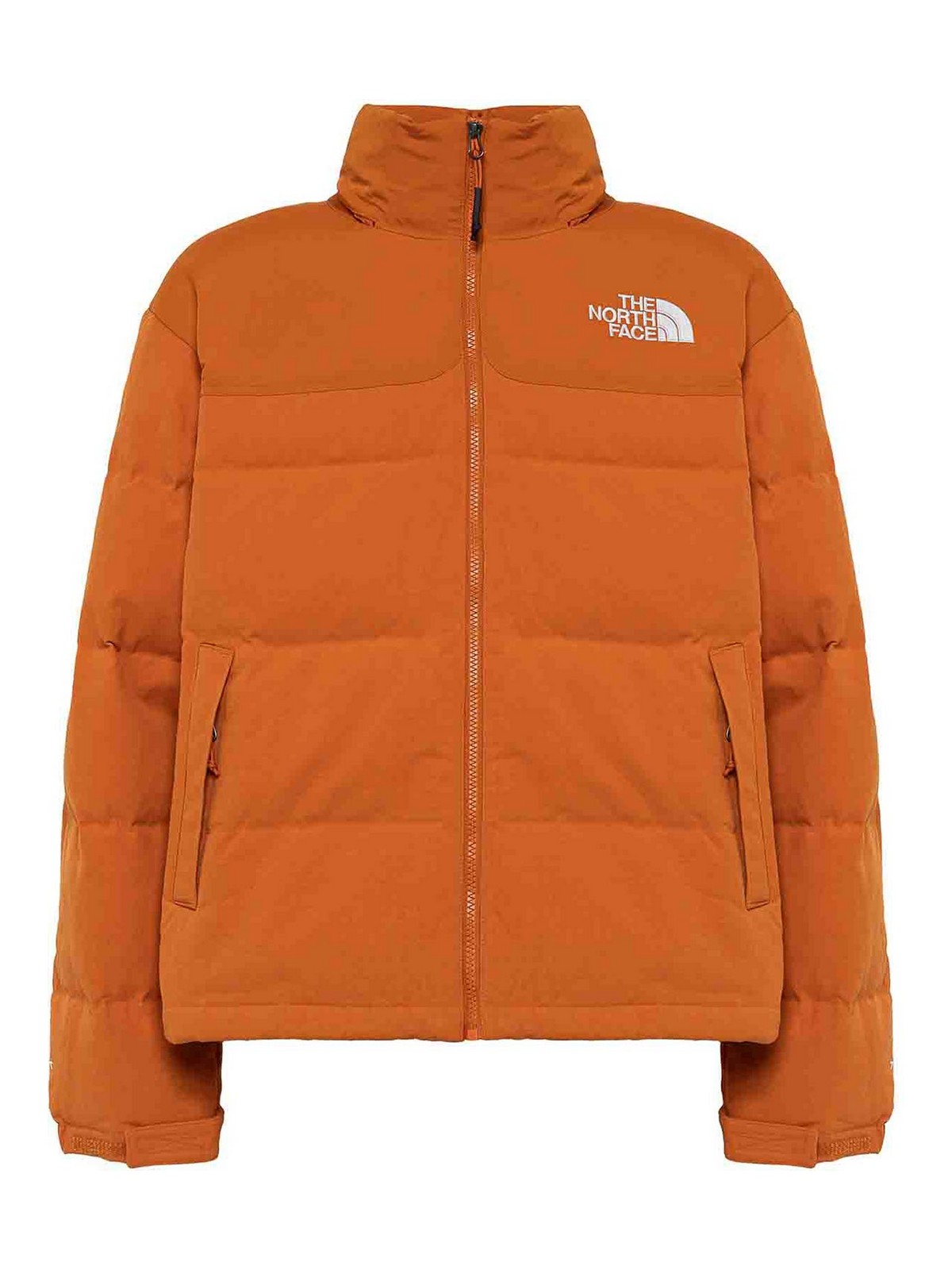 Shop The North Face Nuptse Jacket In Brown